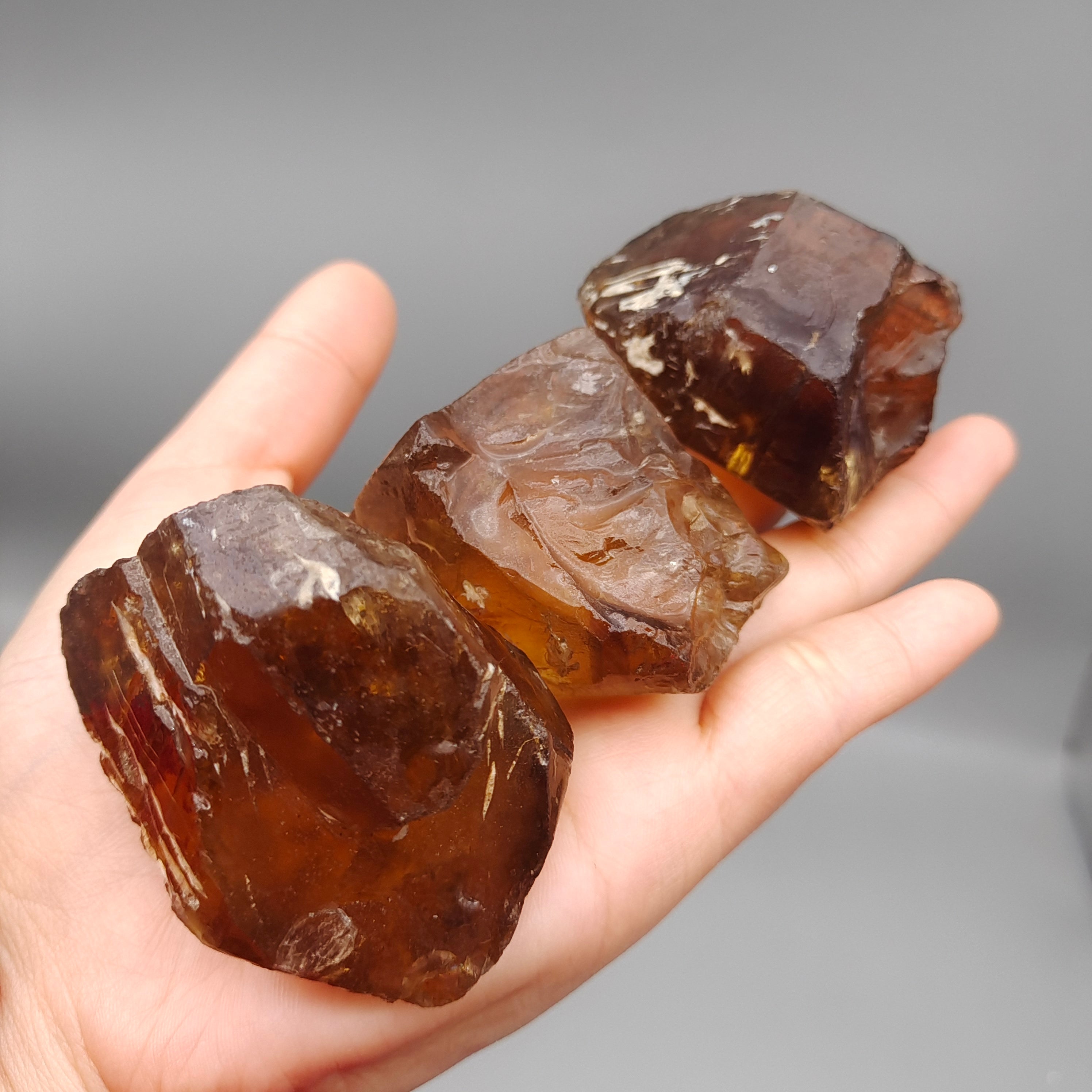 Smoky citrine raw stone