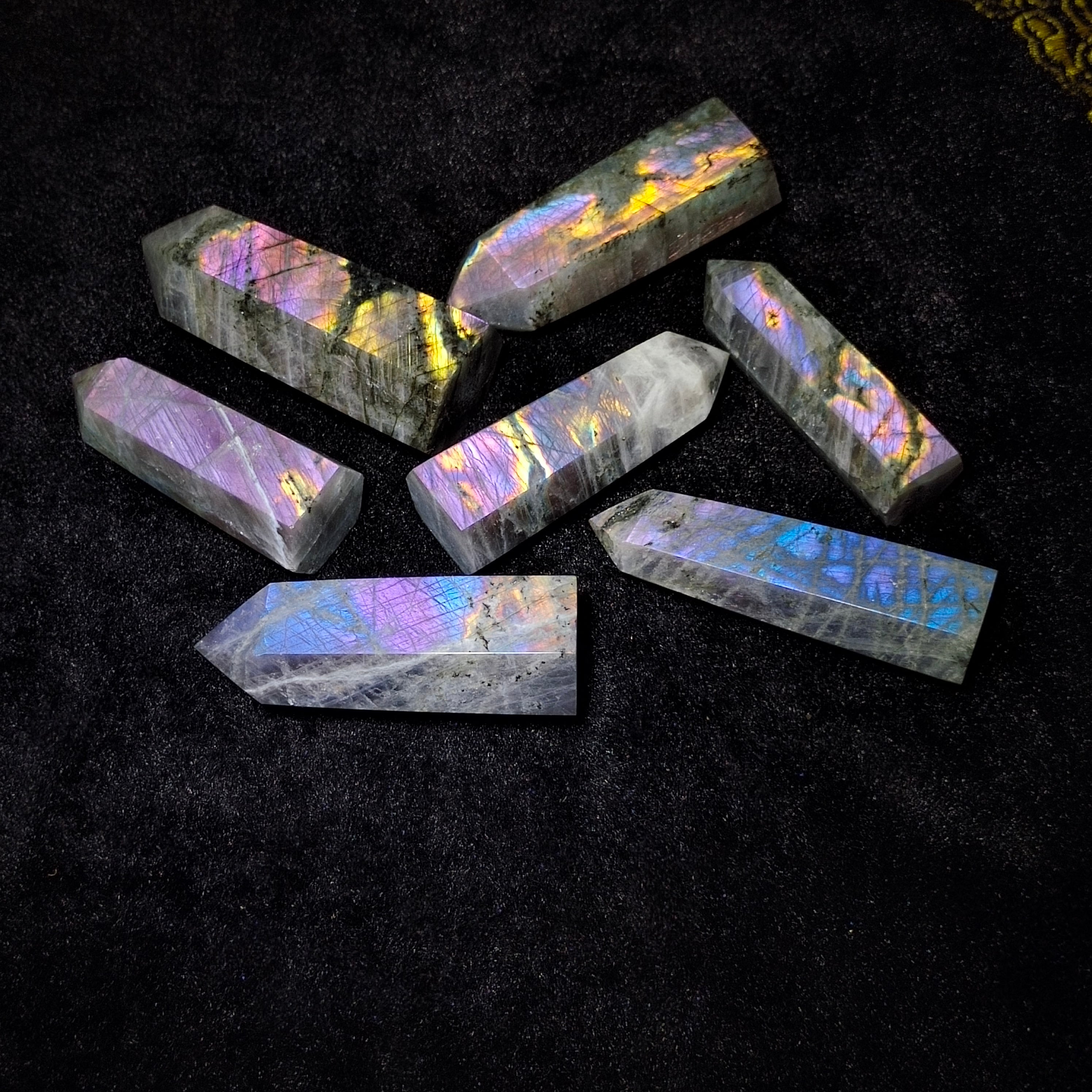 Labradorite tower
