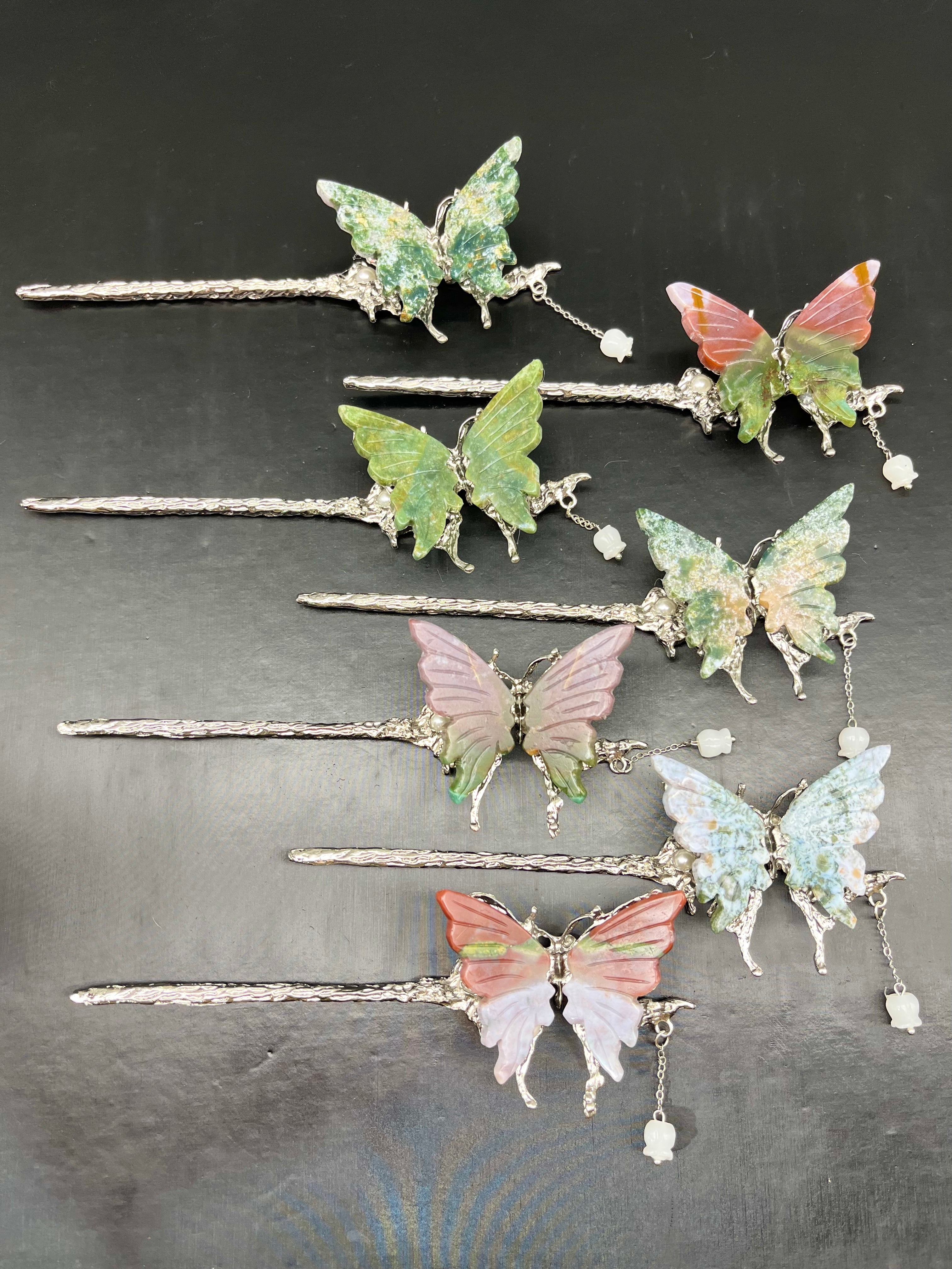 butterfly hairpin