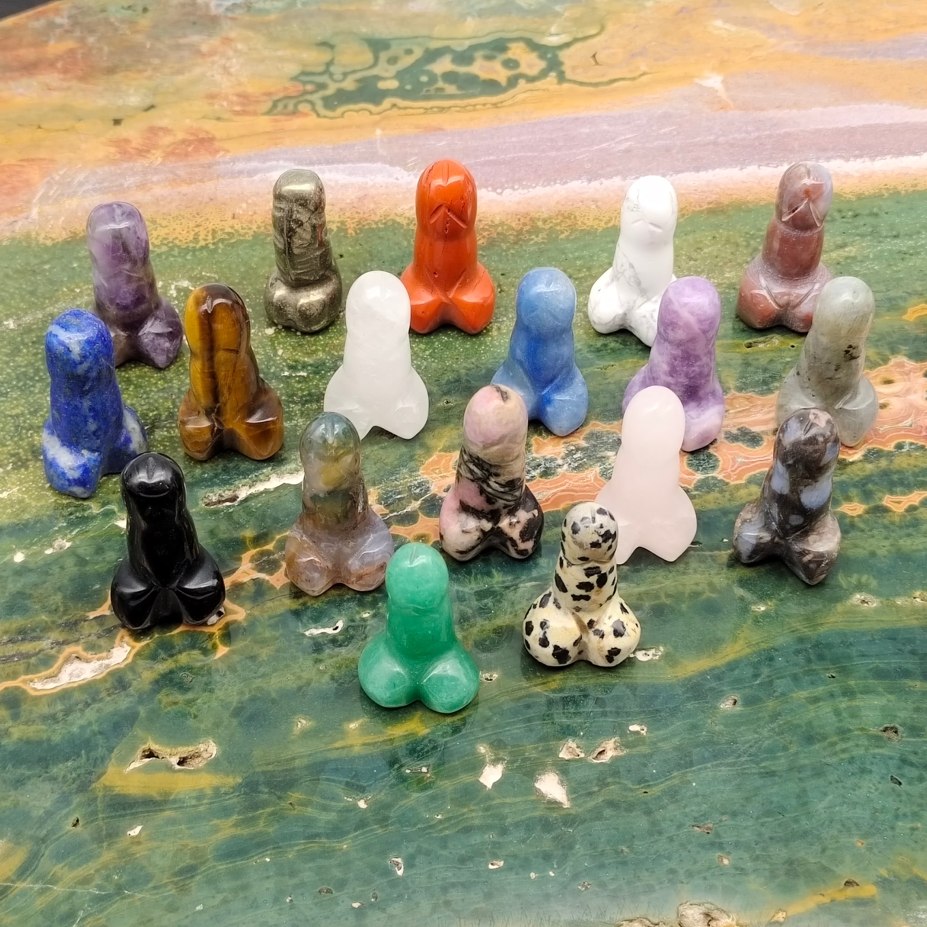 Various materials mini dildo