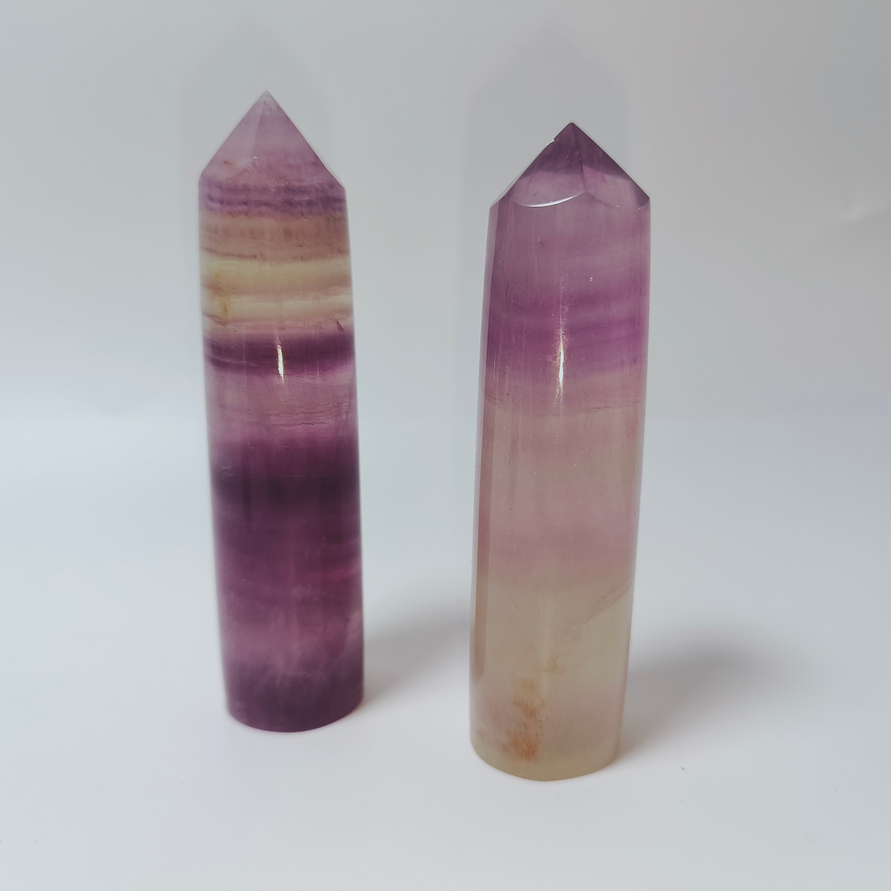 Red fluorite tower