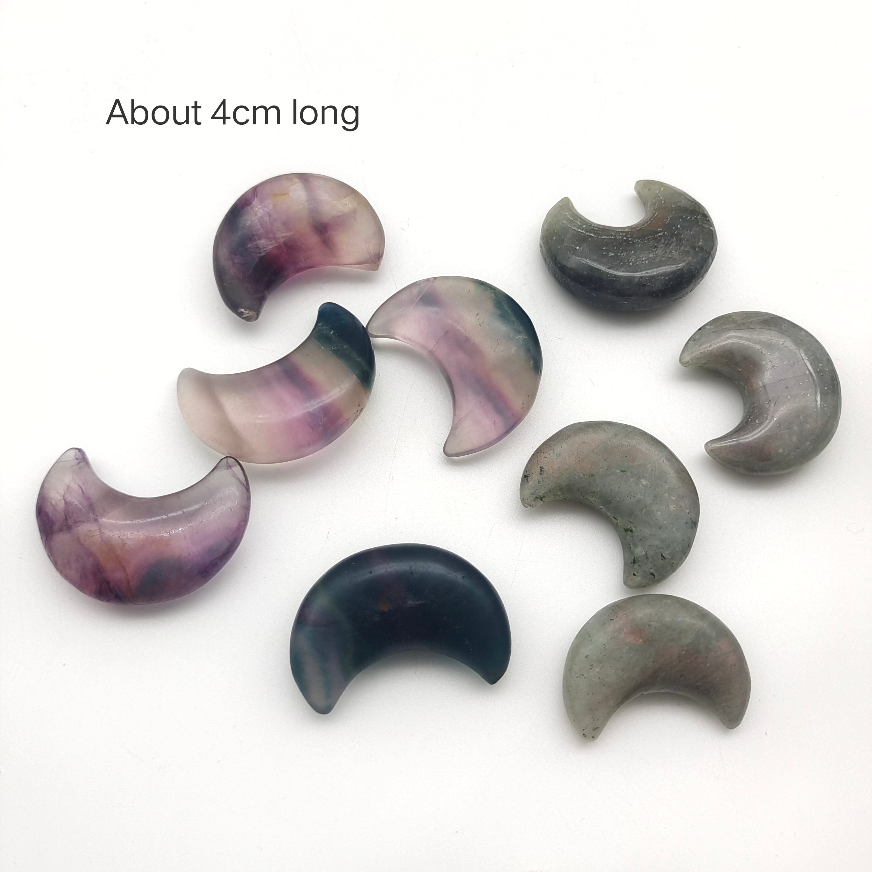 Fluorite,Labradorite Moon