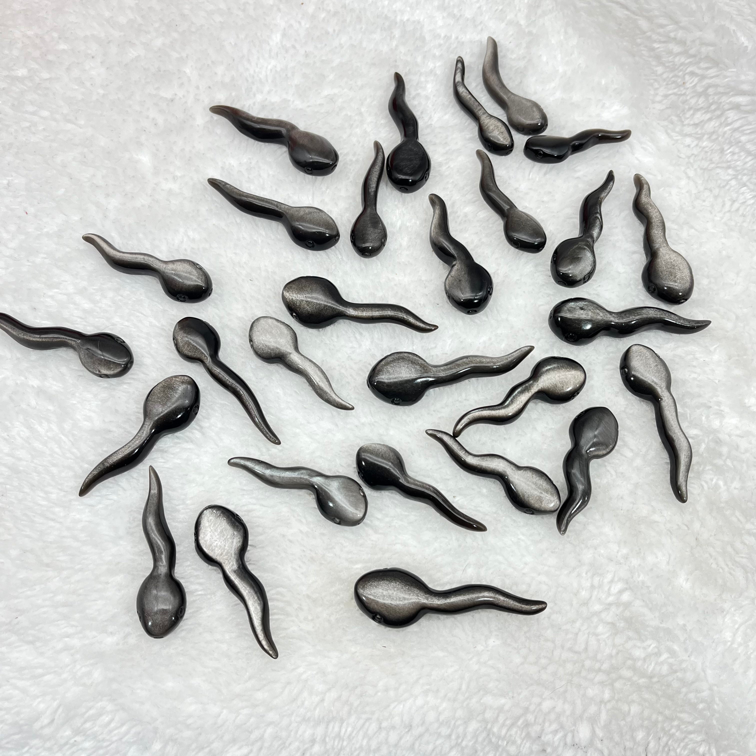 silver Obsidian tadpole