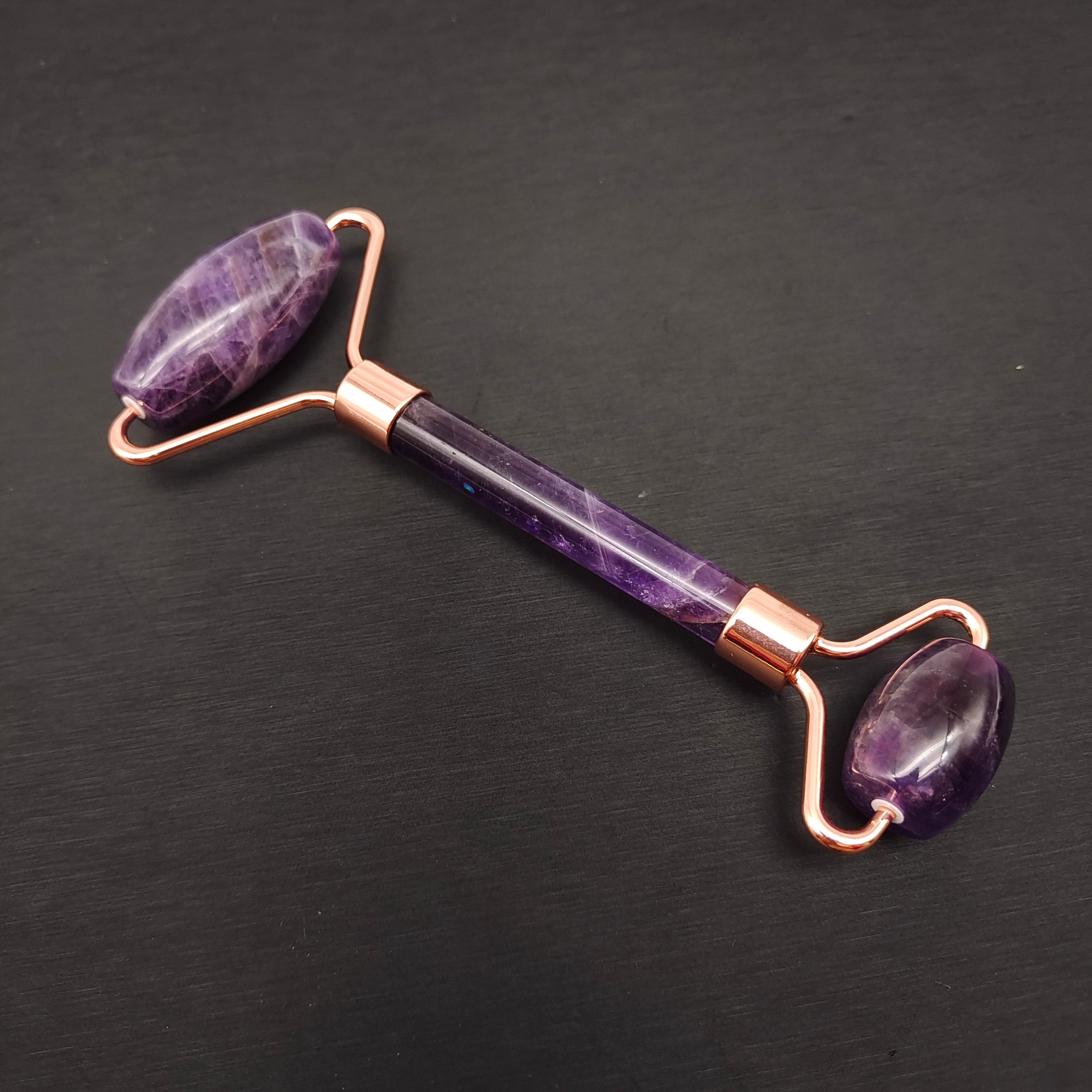 Face roller made of various materials