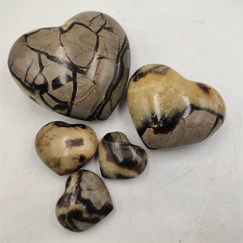 Septarian heart