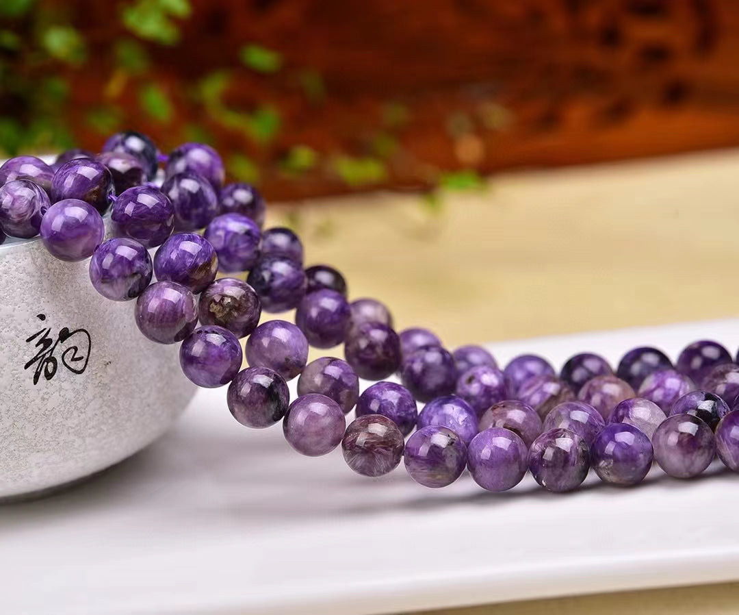 charoite 8mm  beads