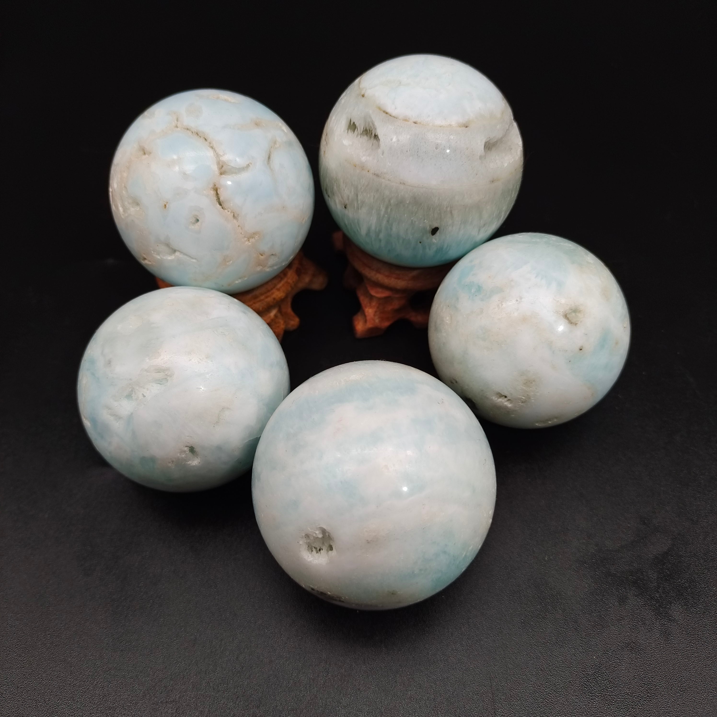 Larimar Sphere