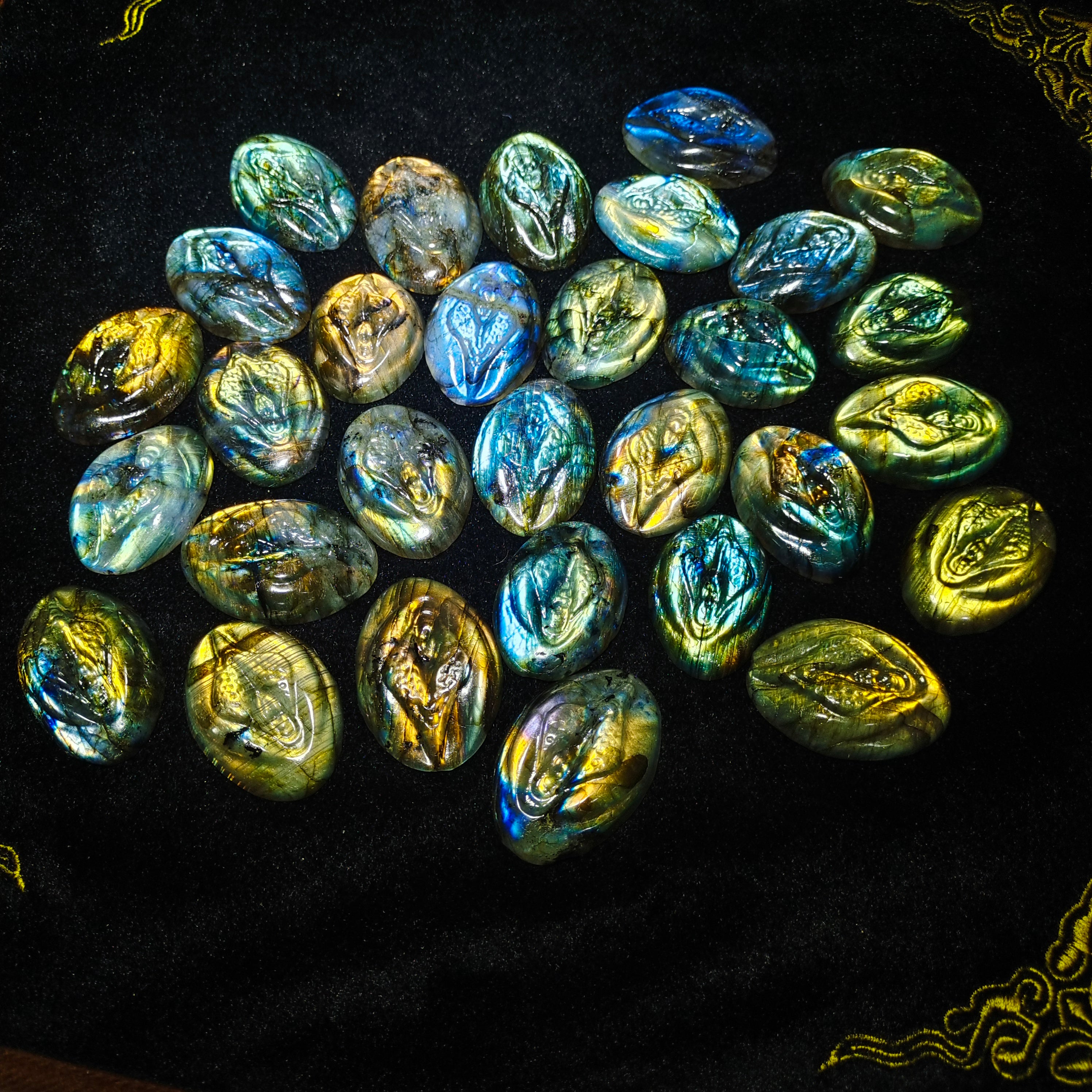 The Source of Life in labradorite