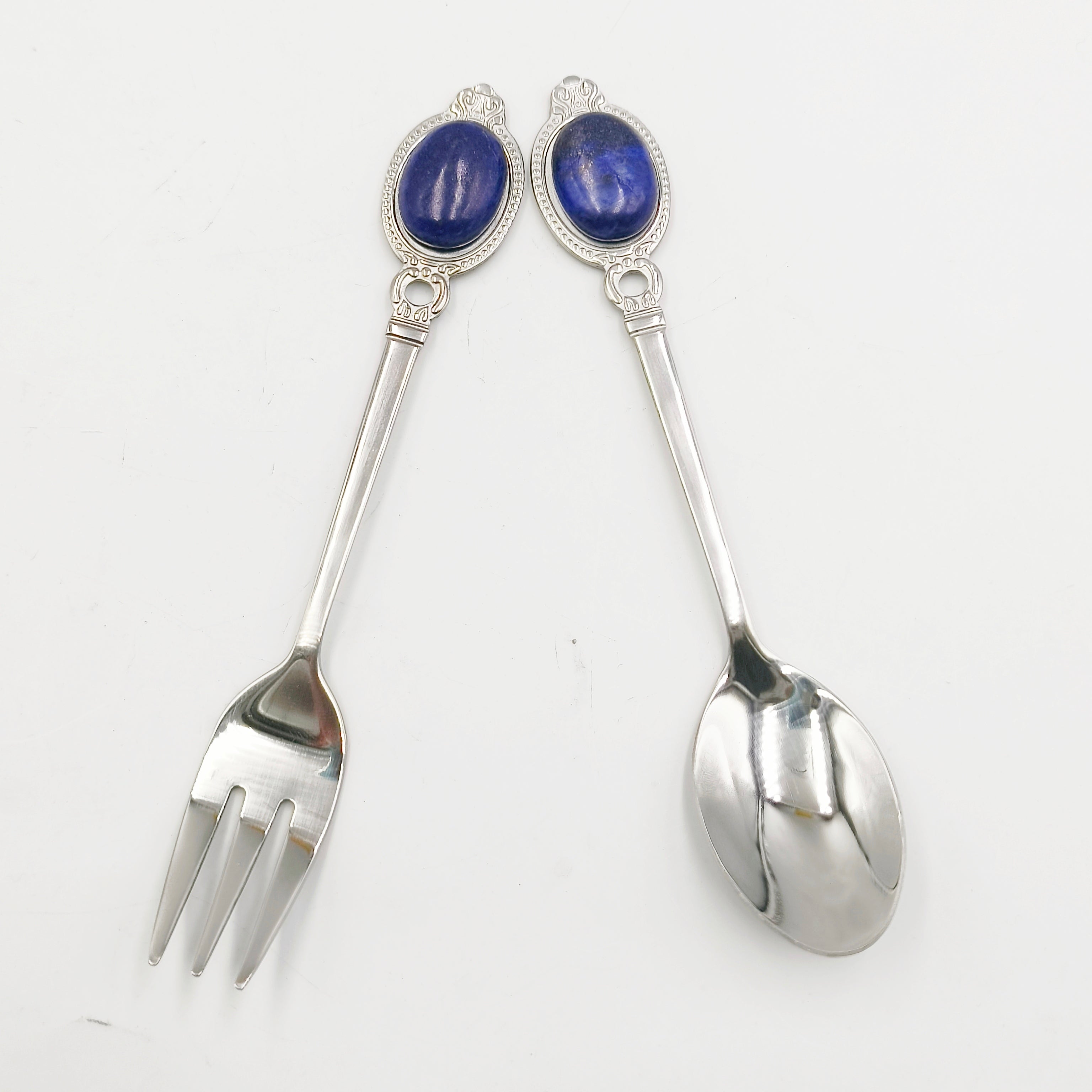 Spoon and fork sets in various materials