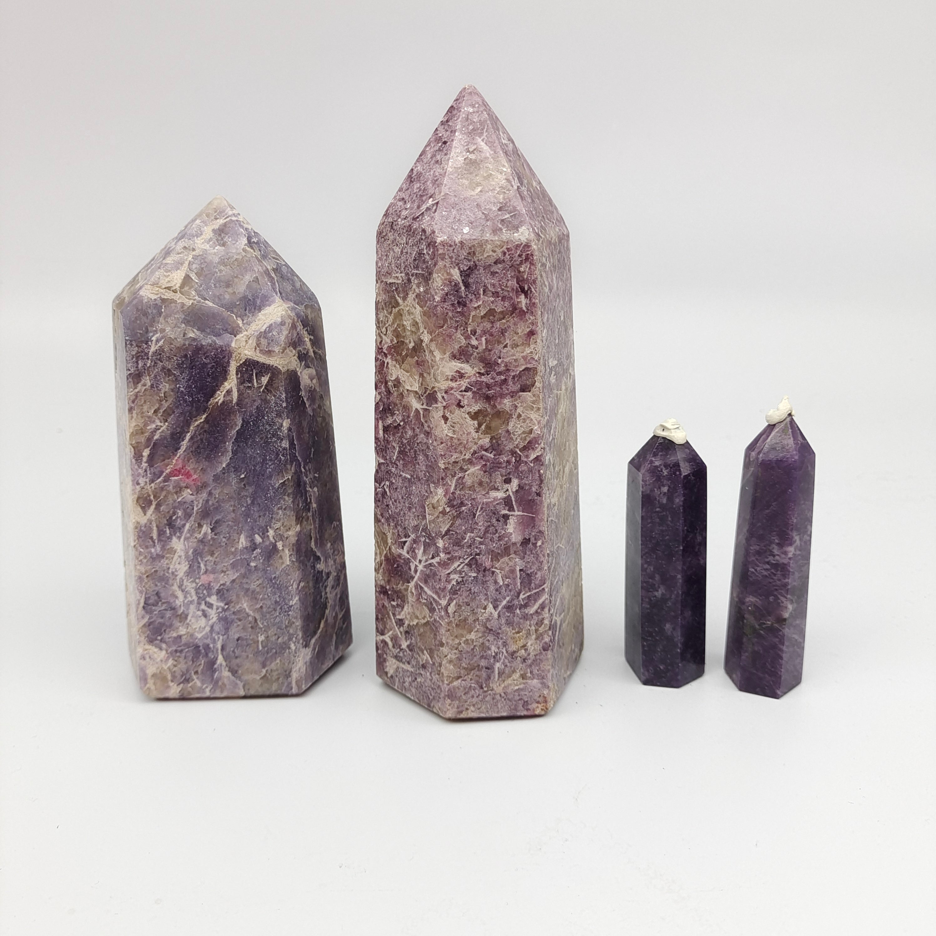 Lepidolite tower