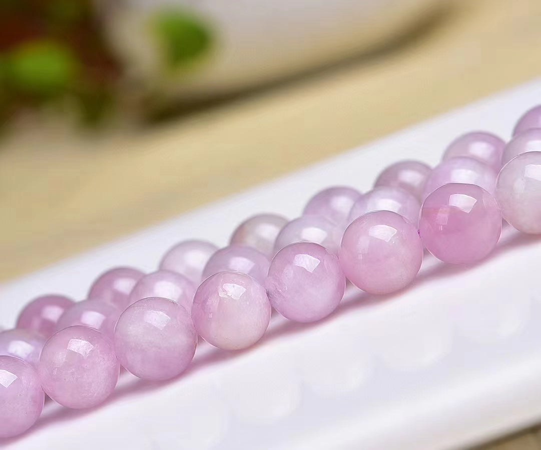 kunzite 8mm beads