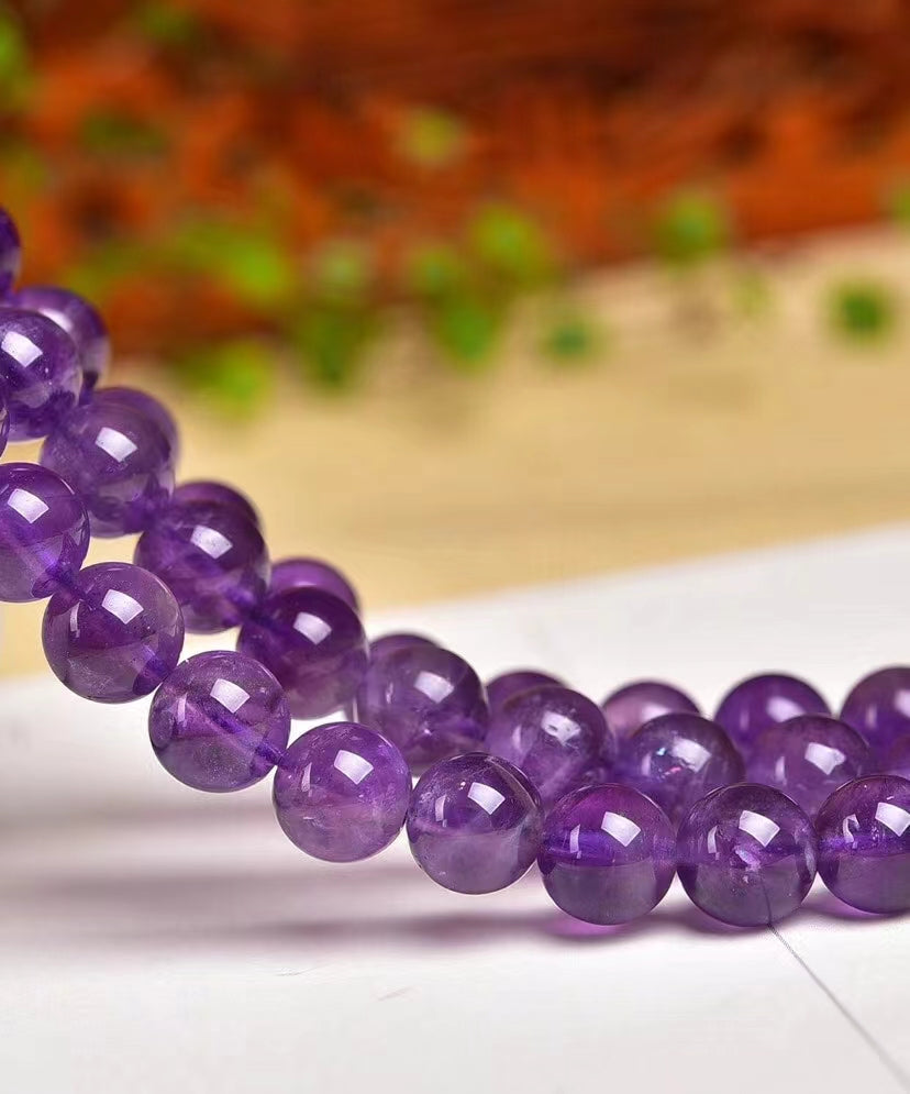 amethyst 8mm beads