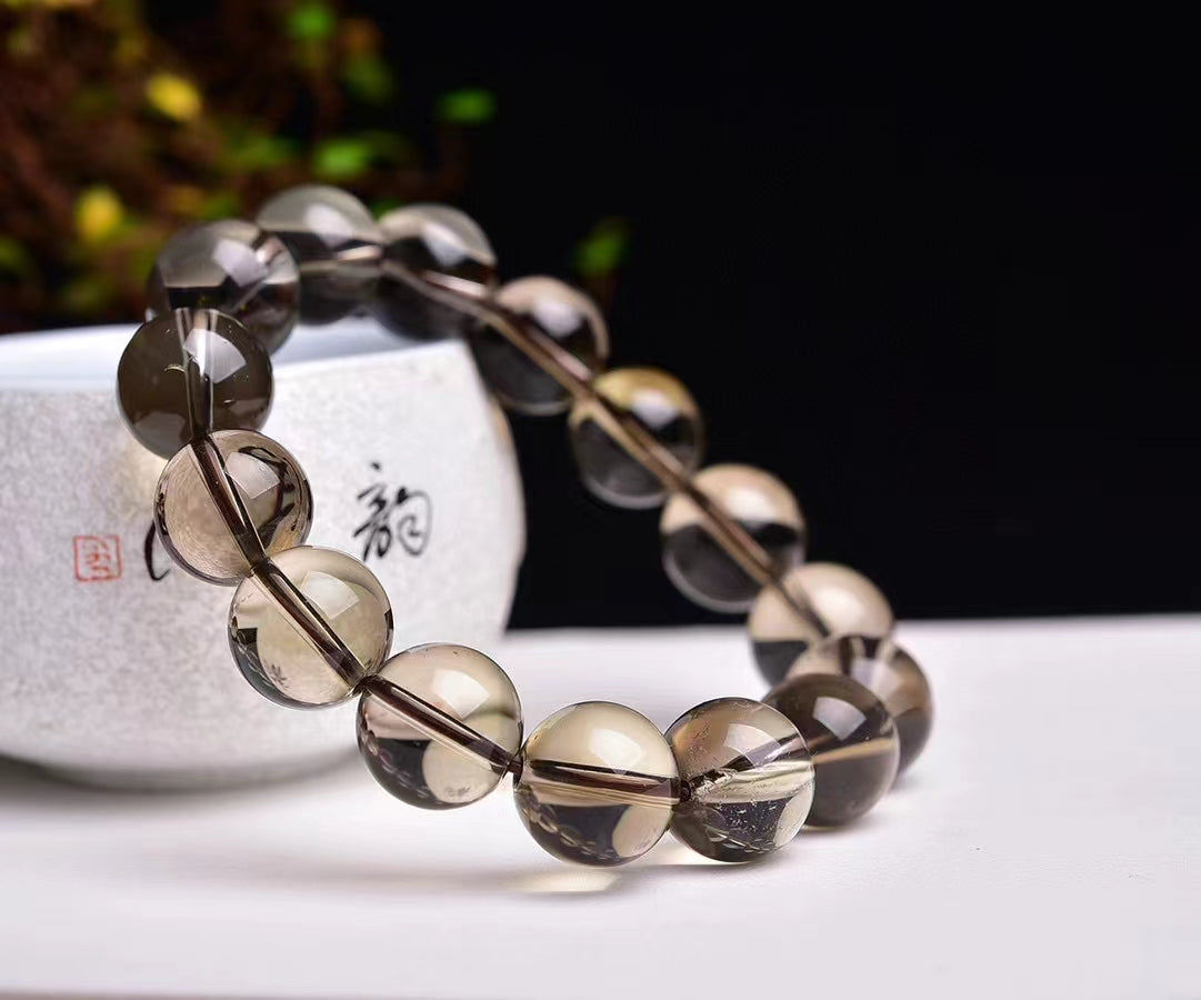 smoky quartz bracelet
