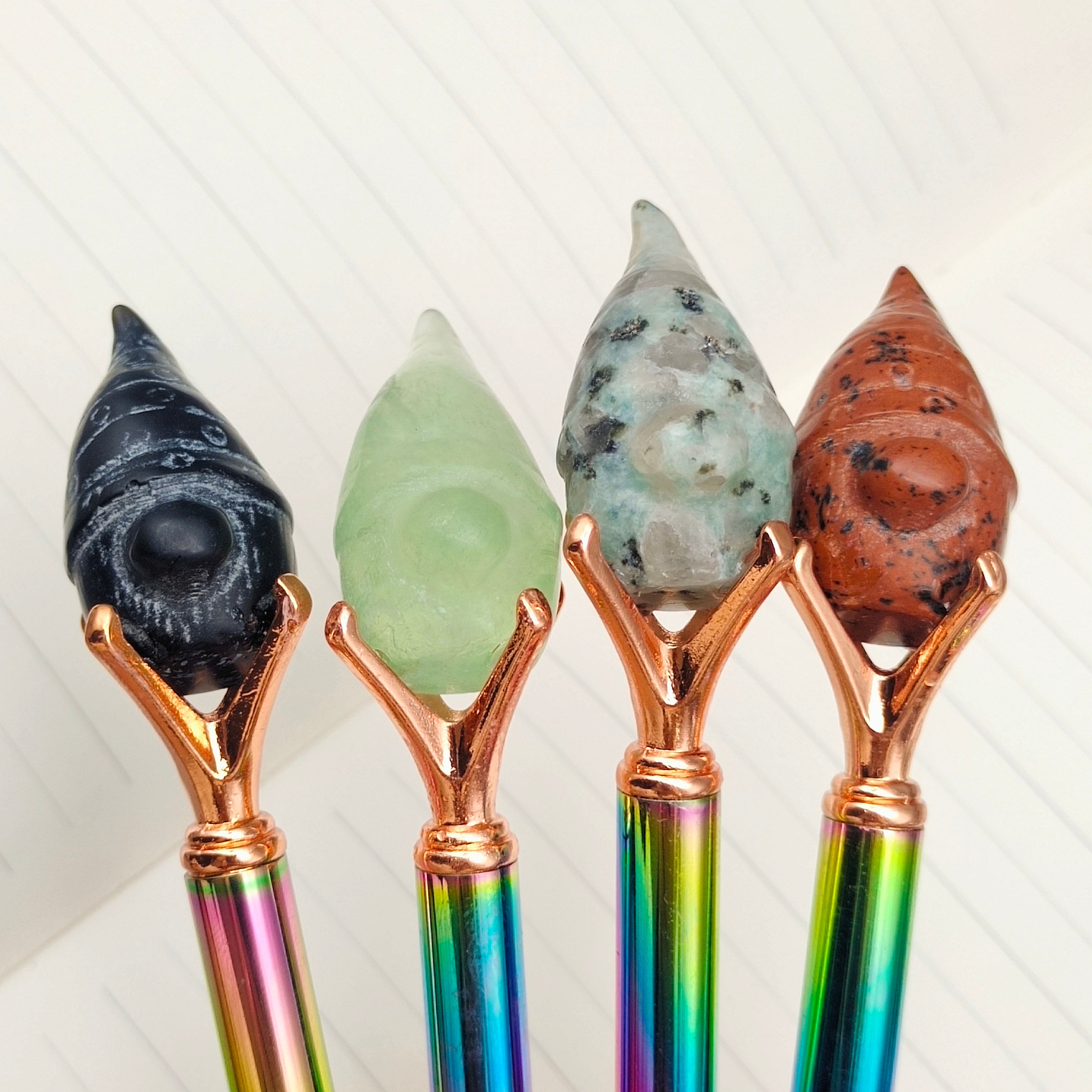 Crystal gnome pen