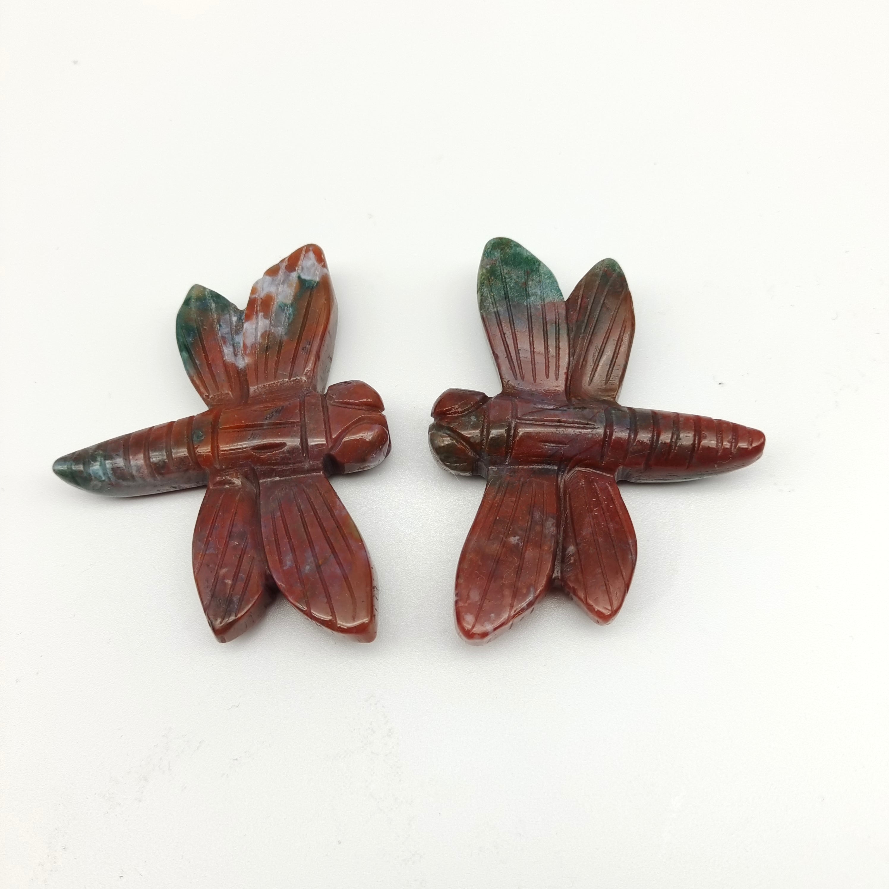 Dragonflies of various materials