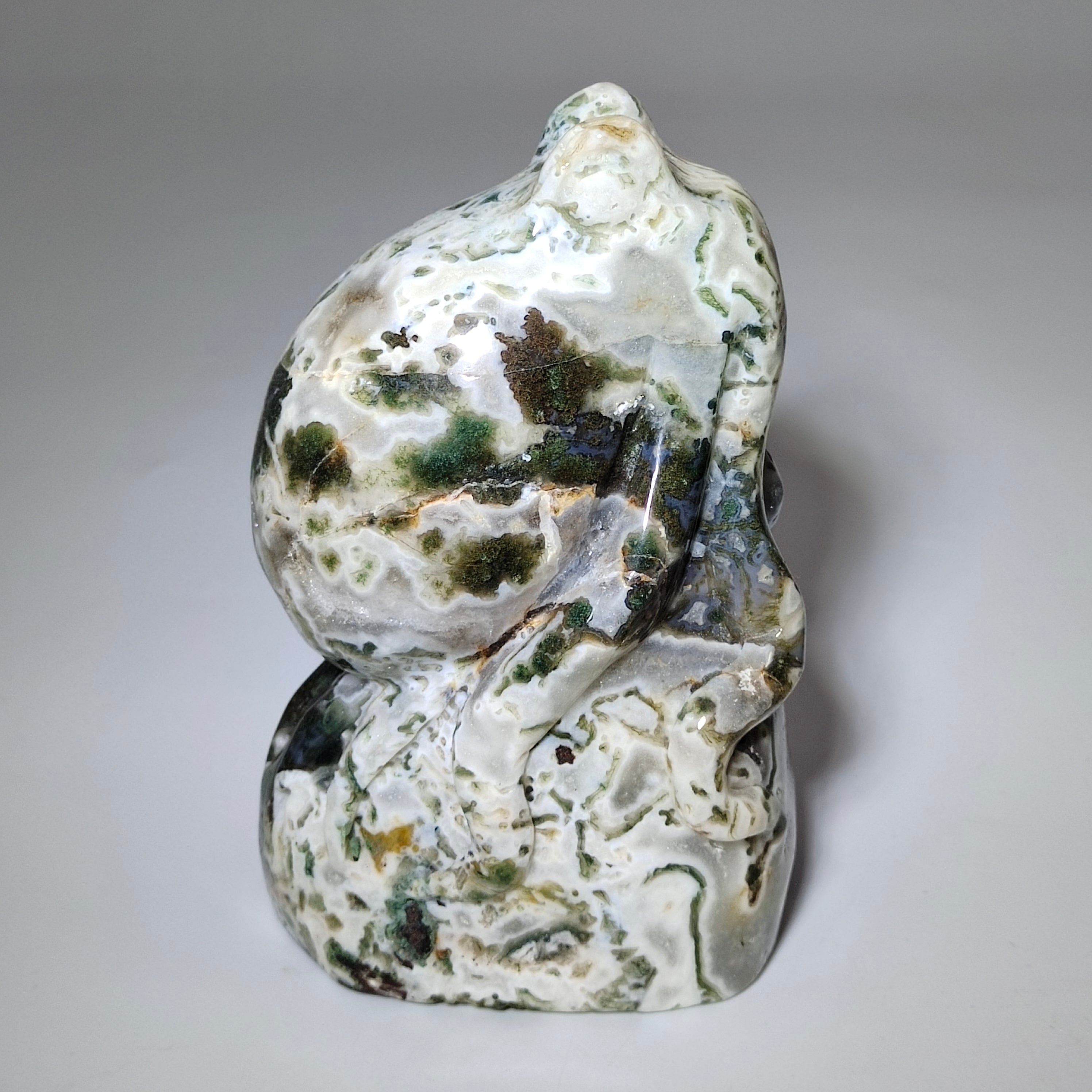 Moss agate octopus