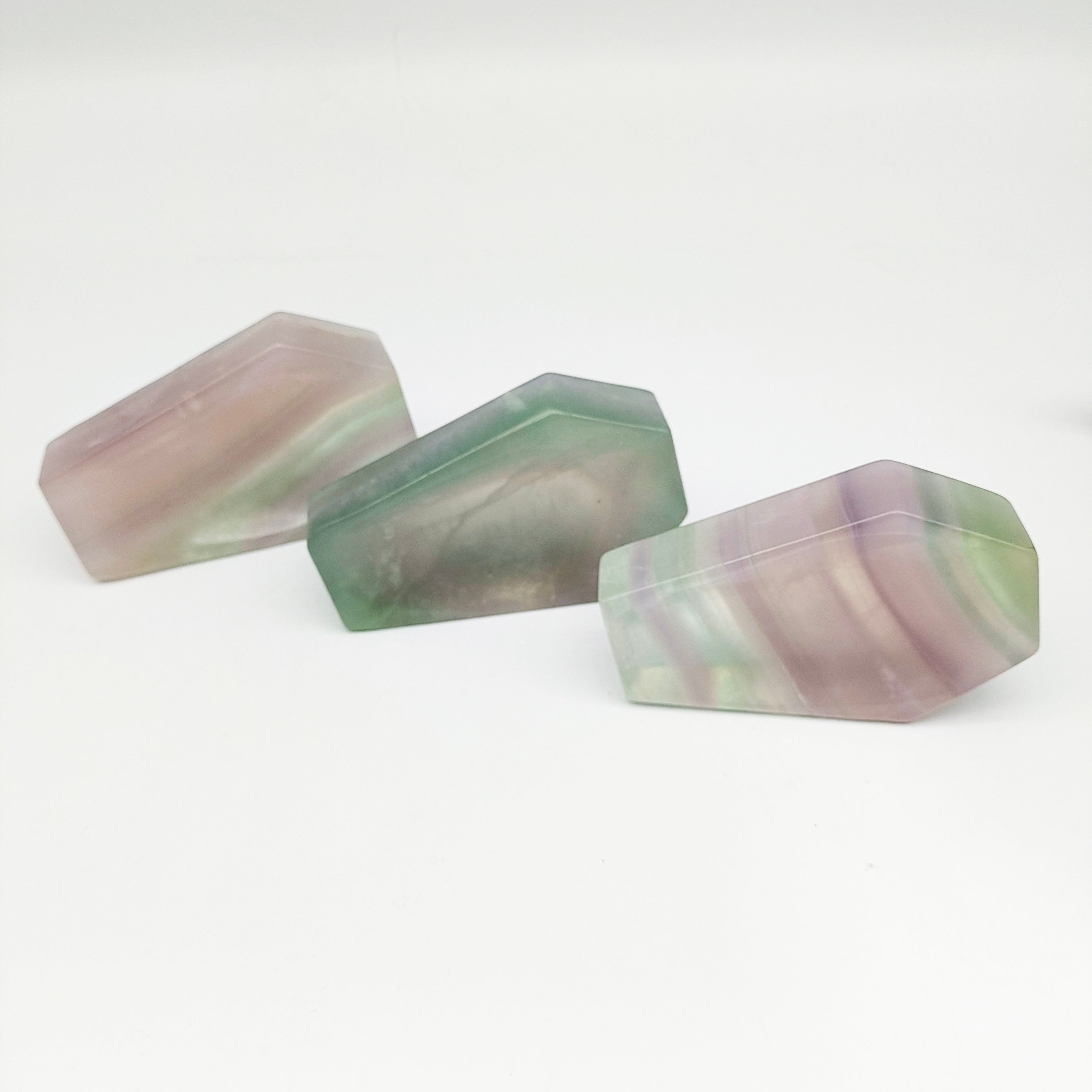 Fluorite coffin bowl