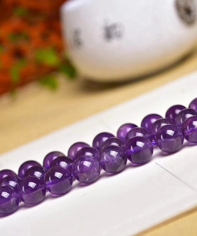 amethyst 8mm beads