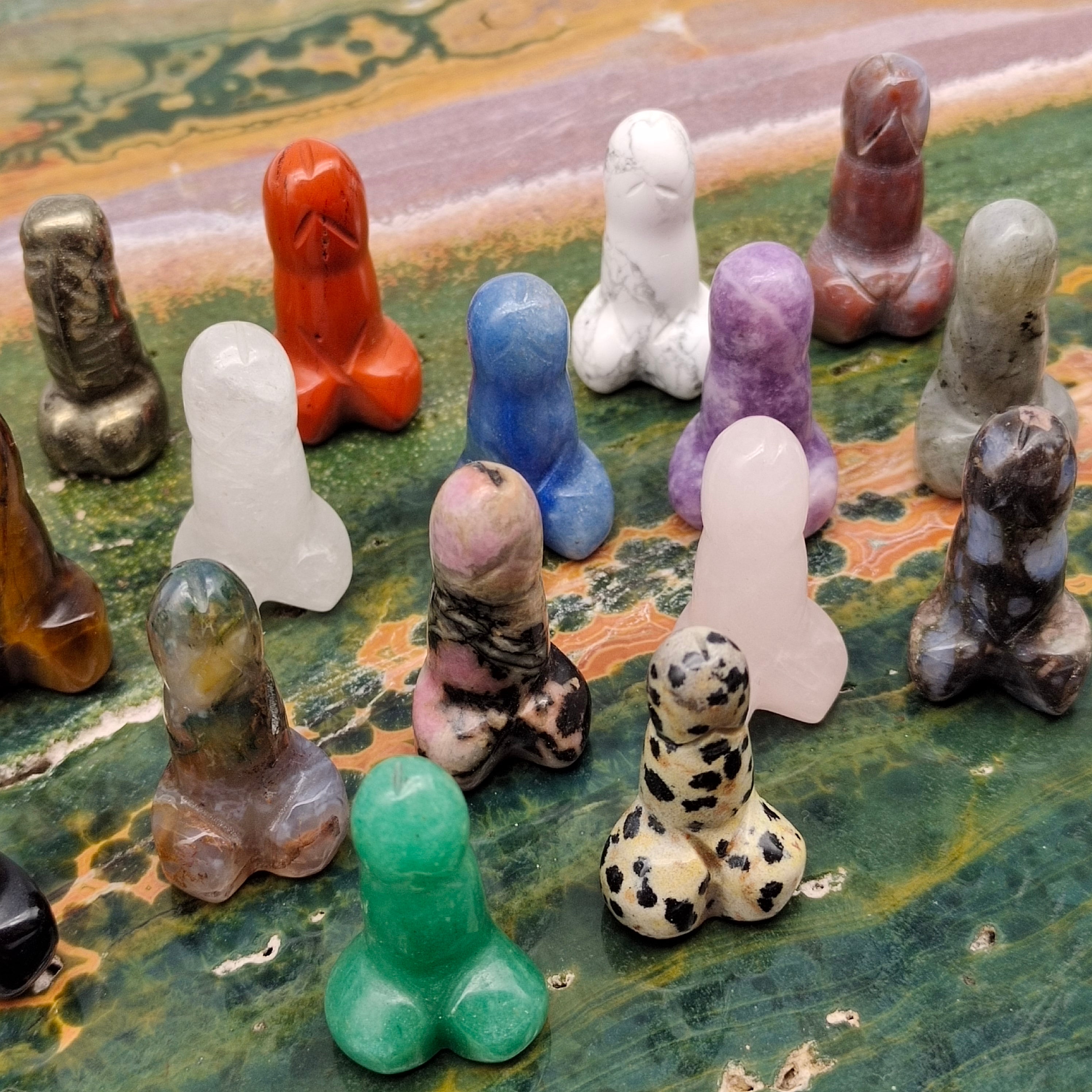 Various materials mini dildo