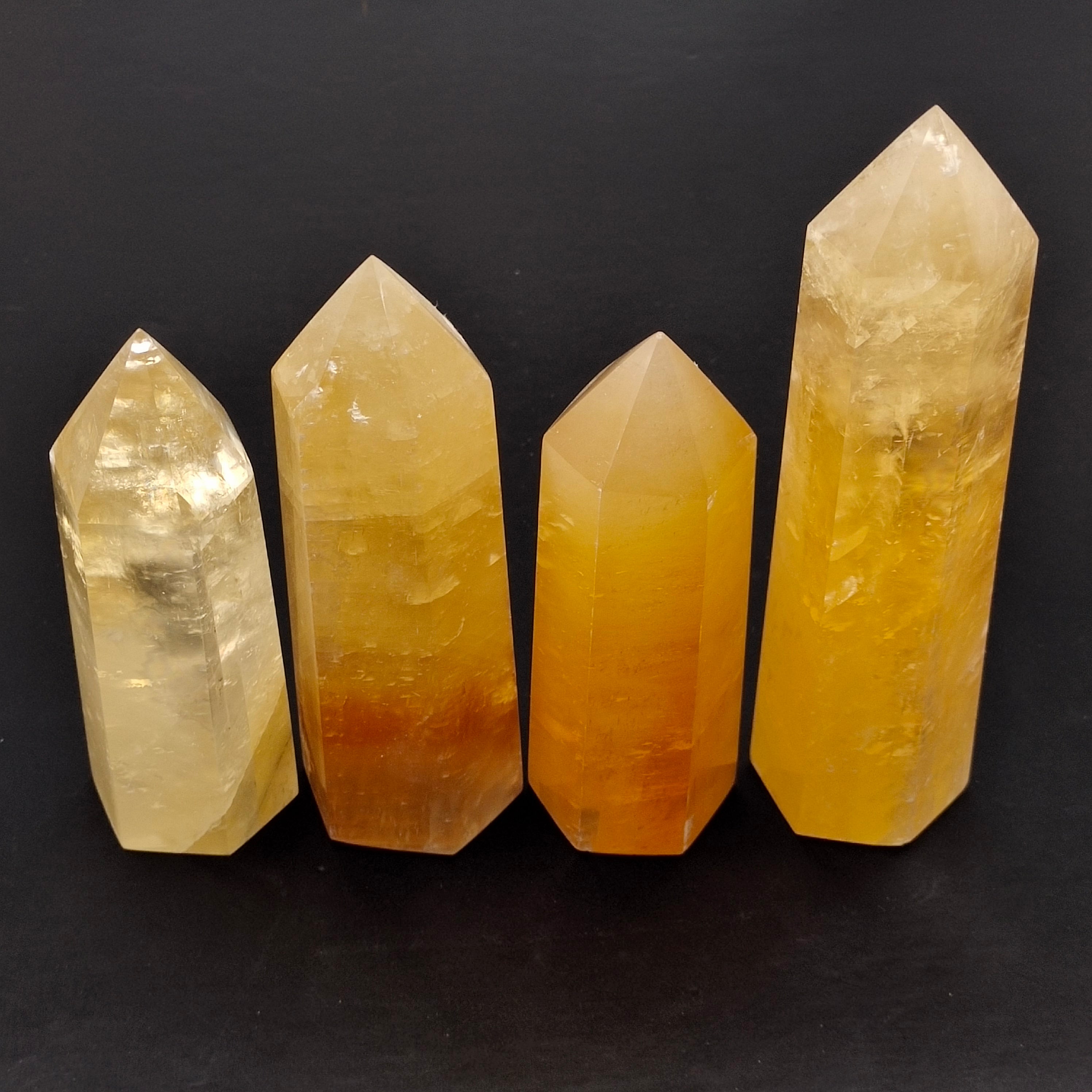 Yellow calcite tower