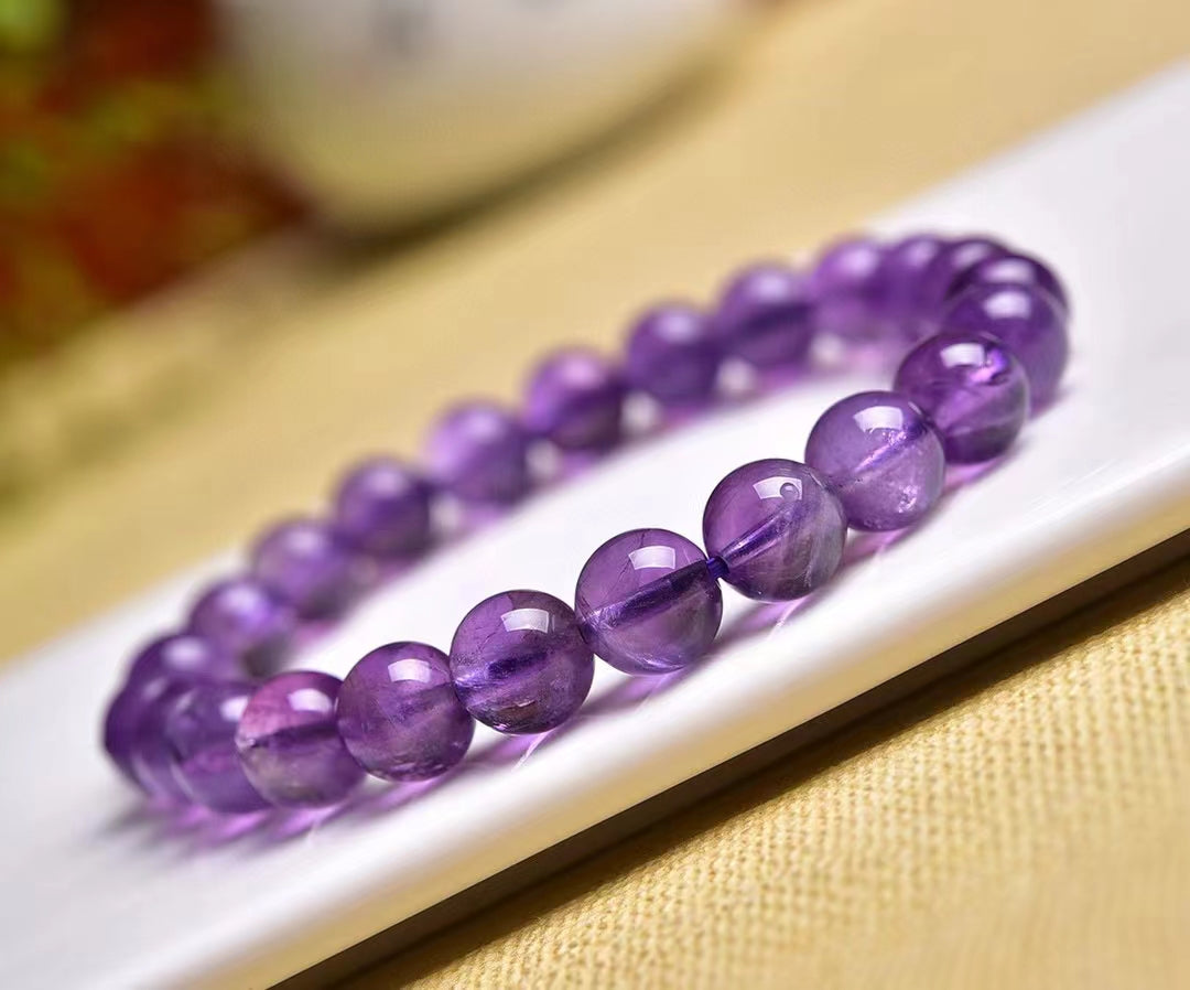 Amethyst 8mm bracelet