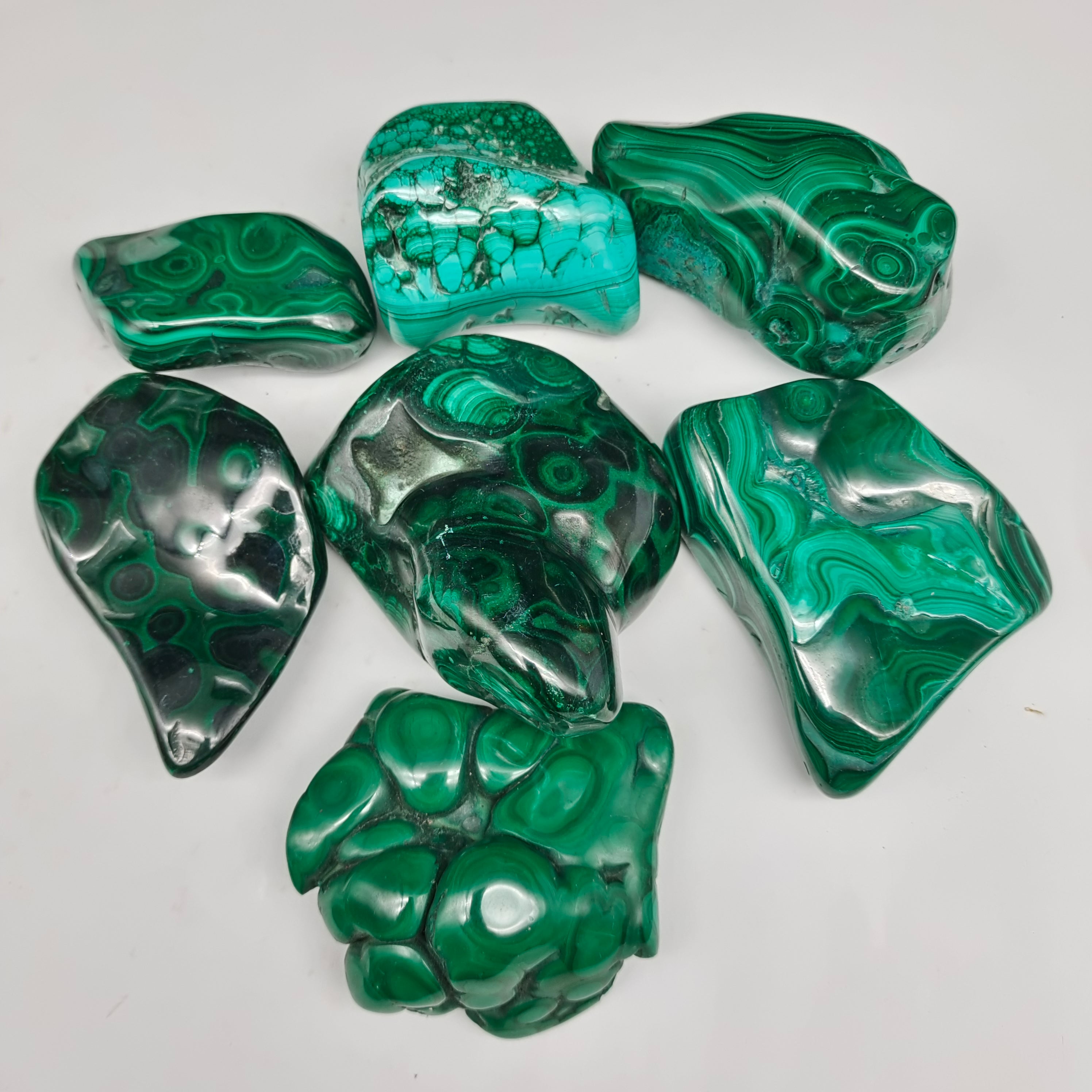 Malachite rough stone