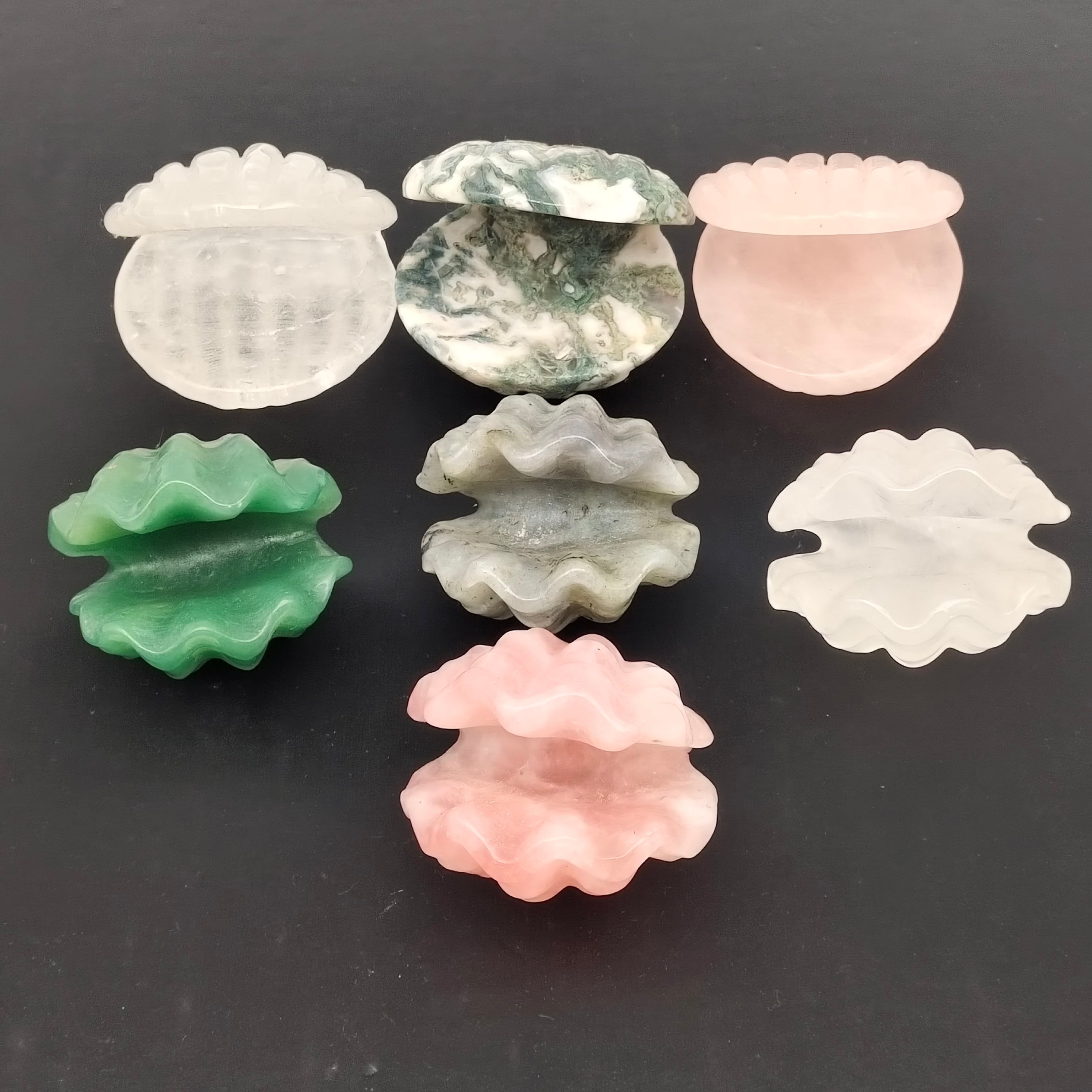 Shells of different materials