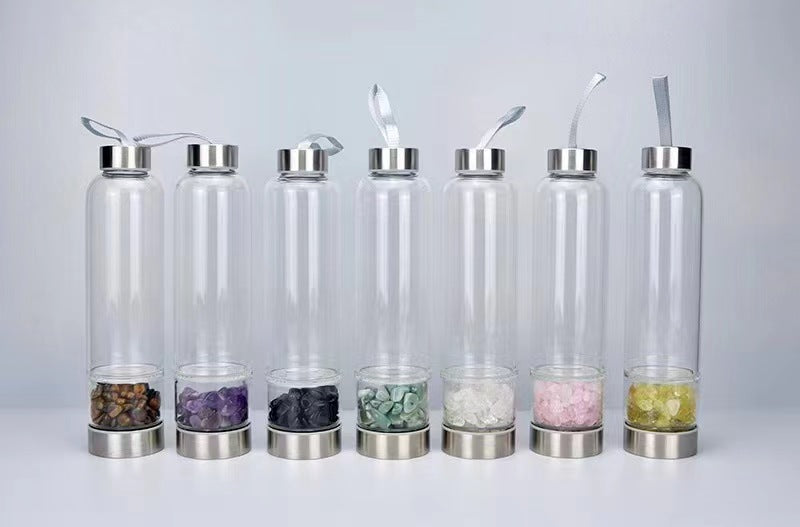 crystal water bottles