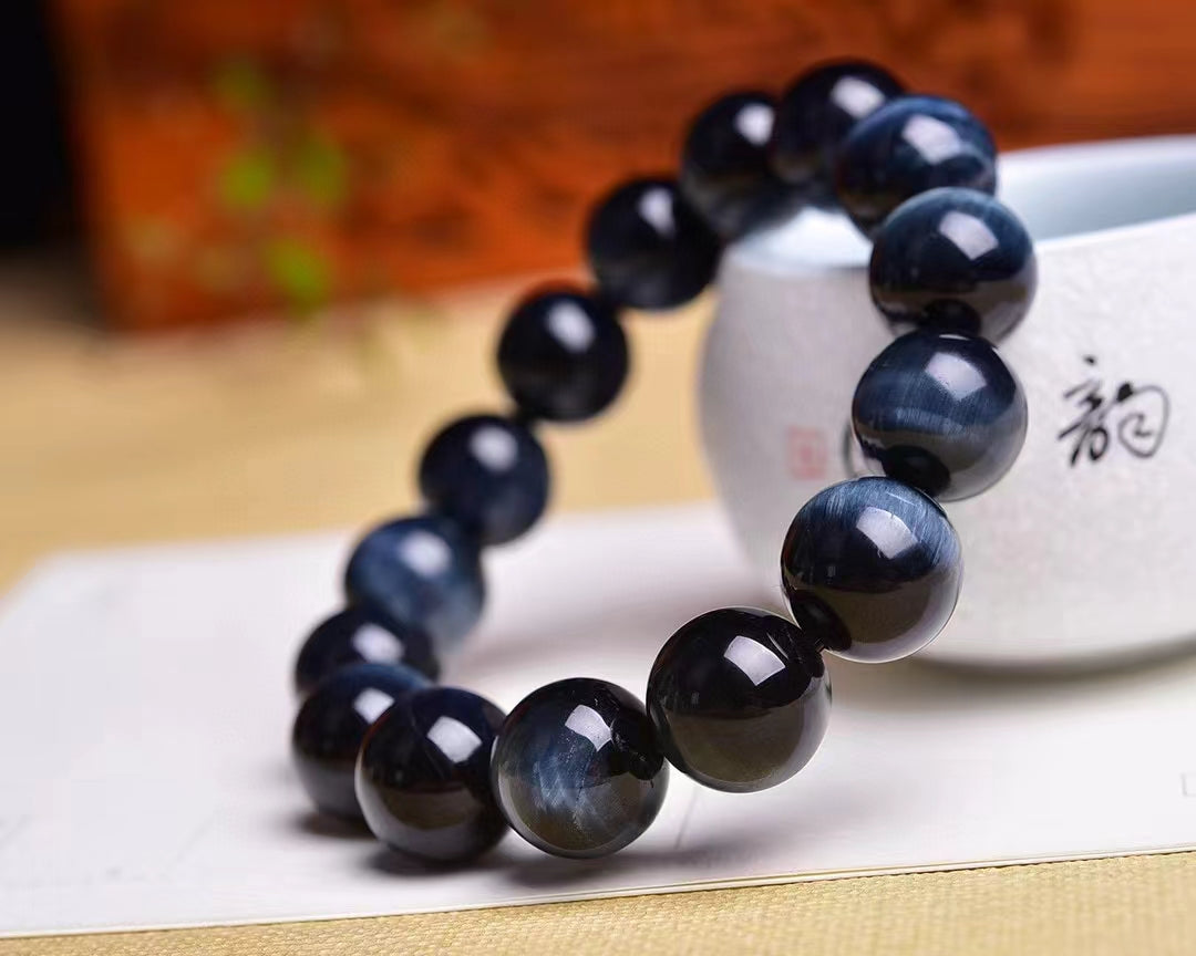 Blue Tiger Eye Bracelet