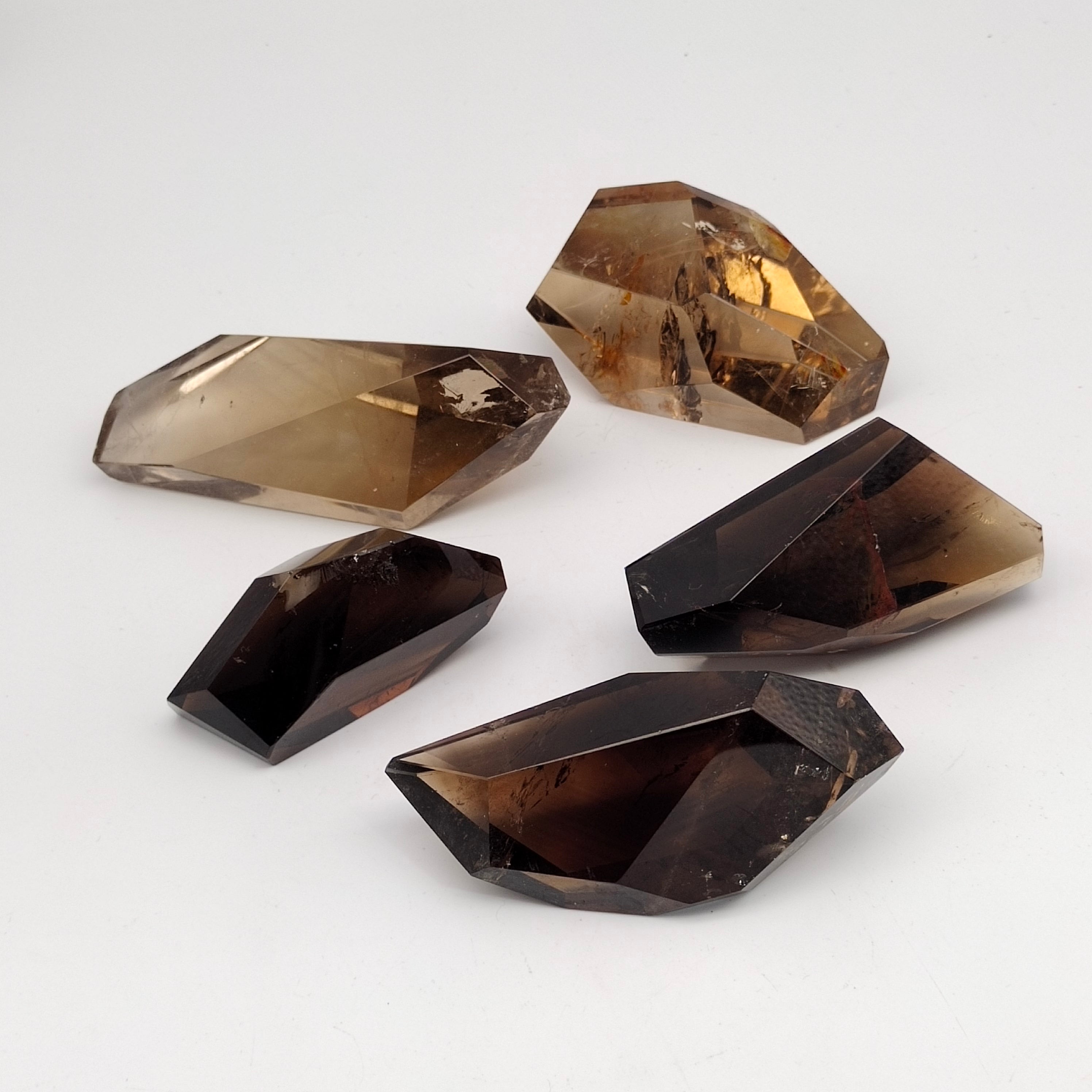 Smoky quartz free form