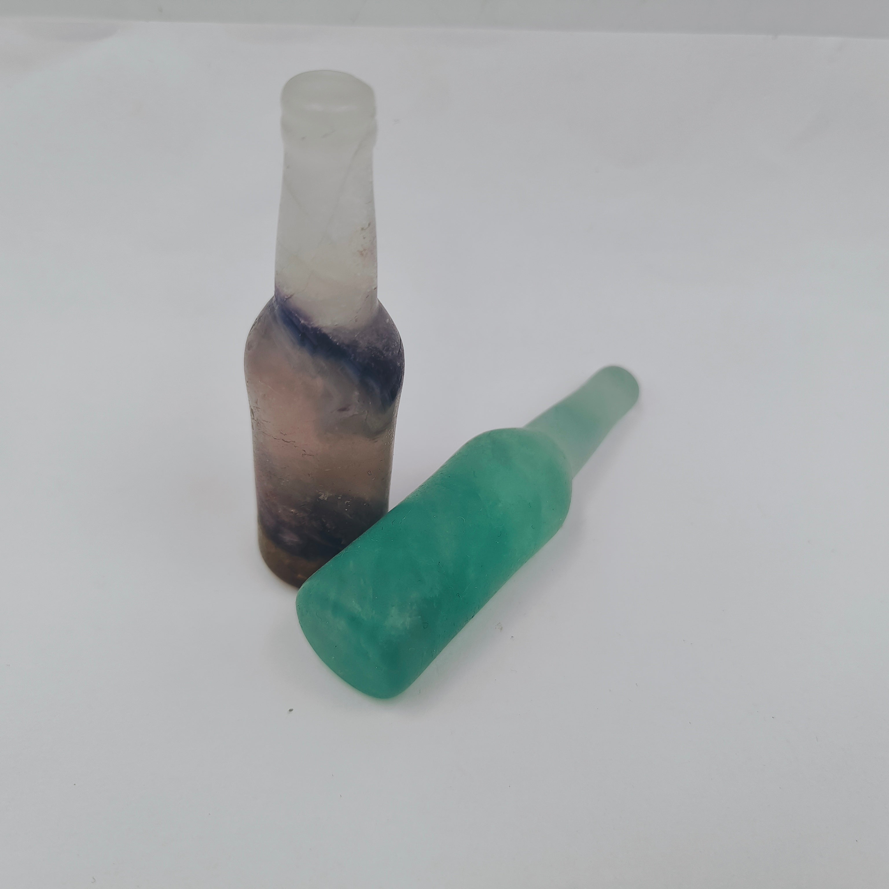 Fluorite beer bottle