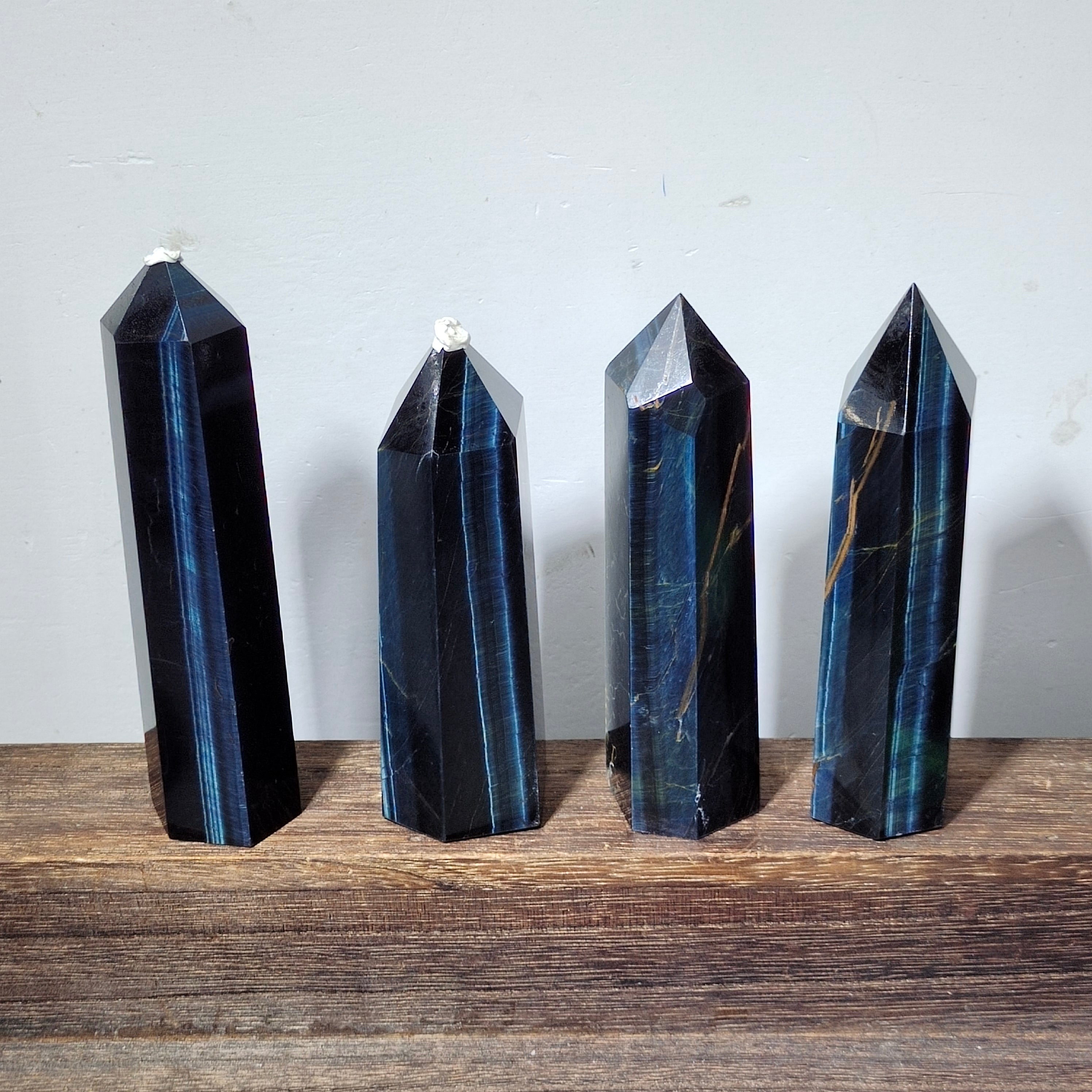 Blue tiger eye tower