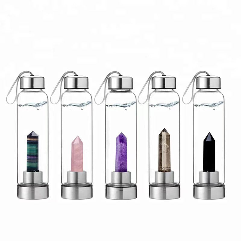 crystal water bottles