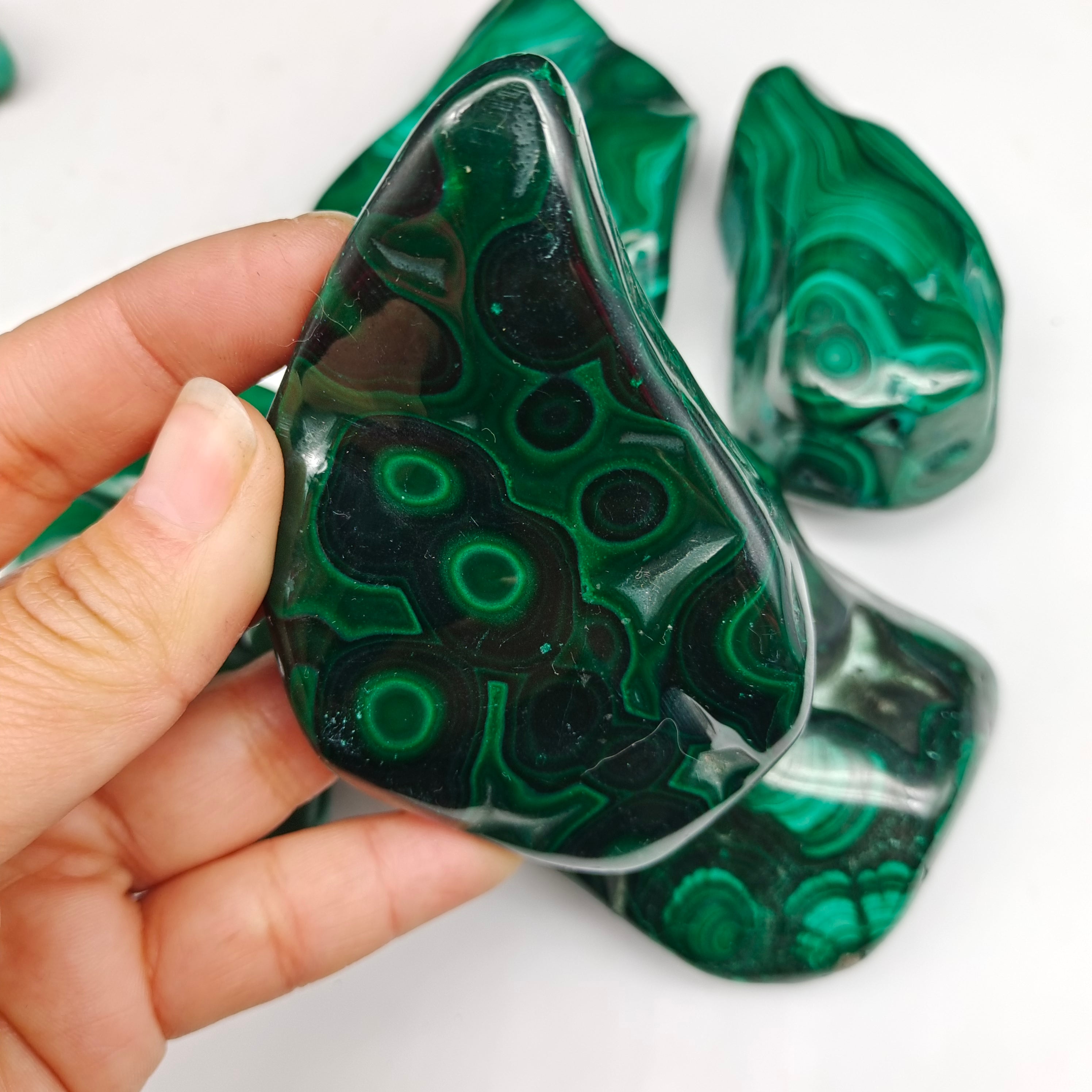 Malachite rough stone