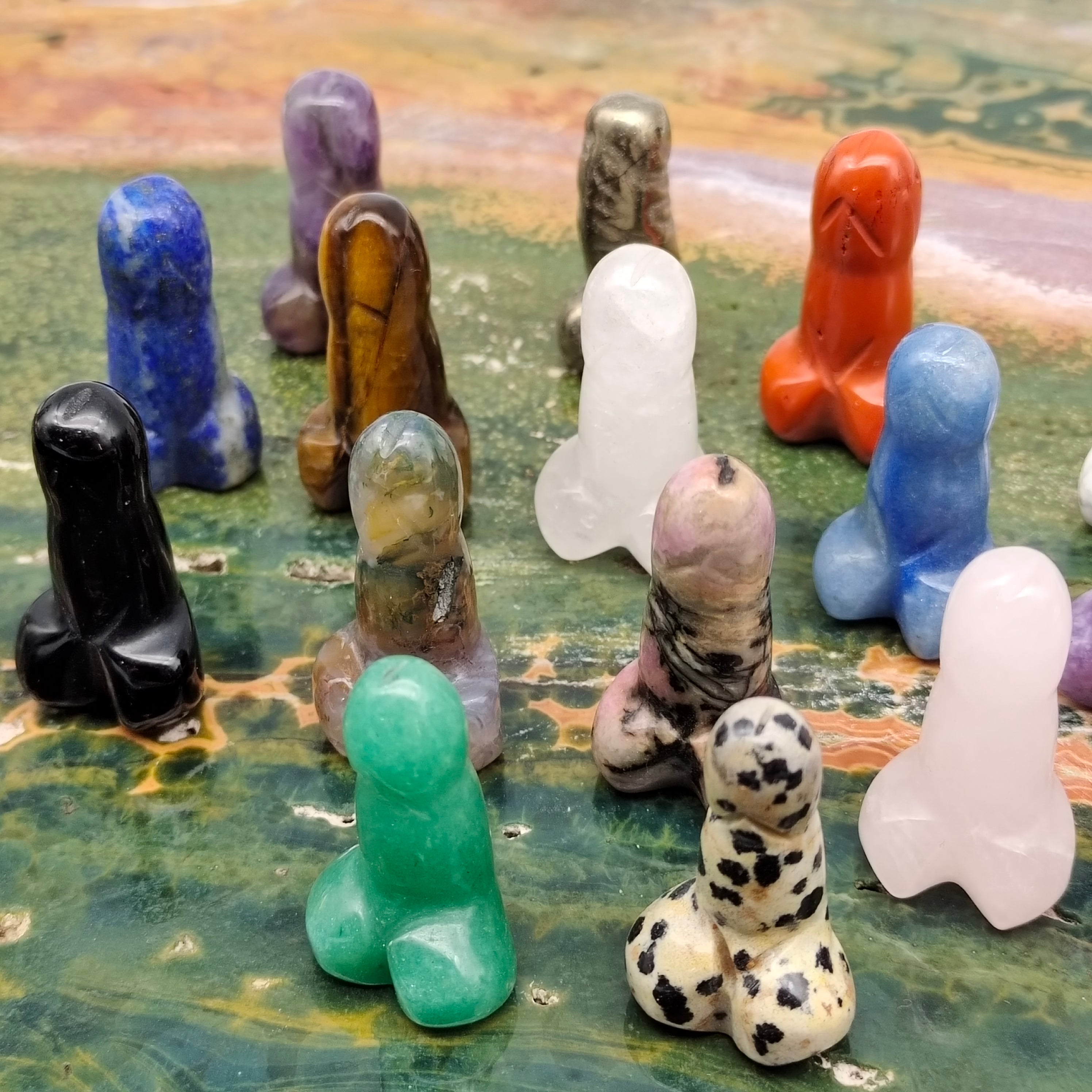 Various materials mini dildo