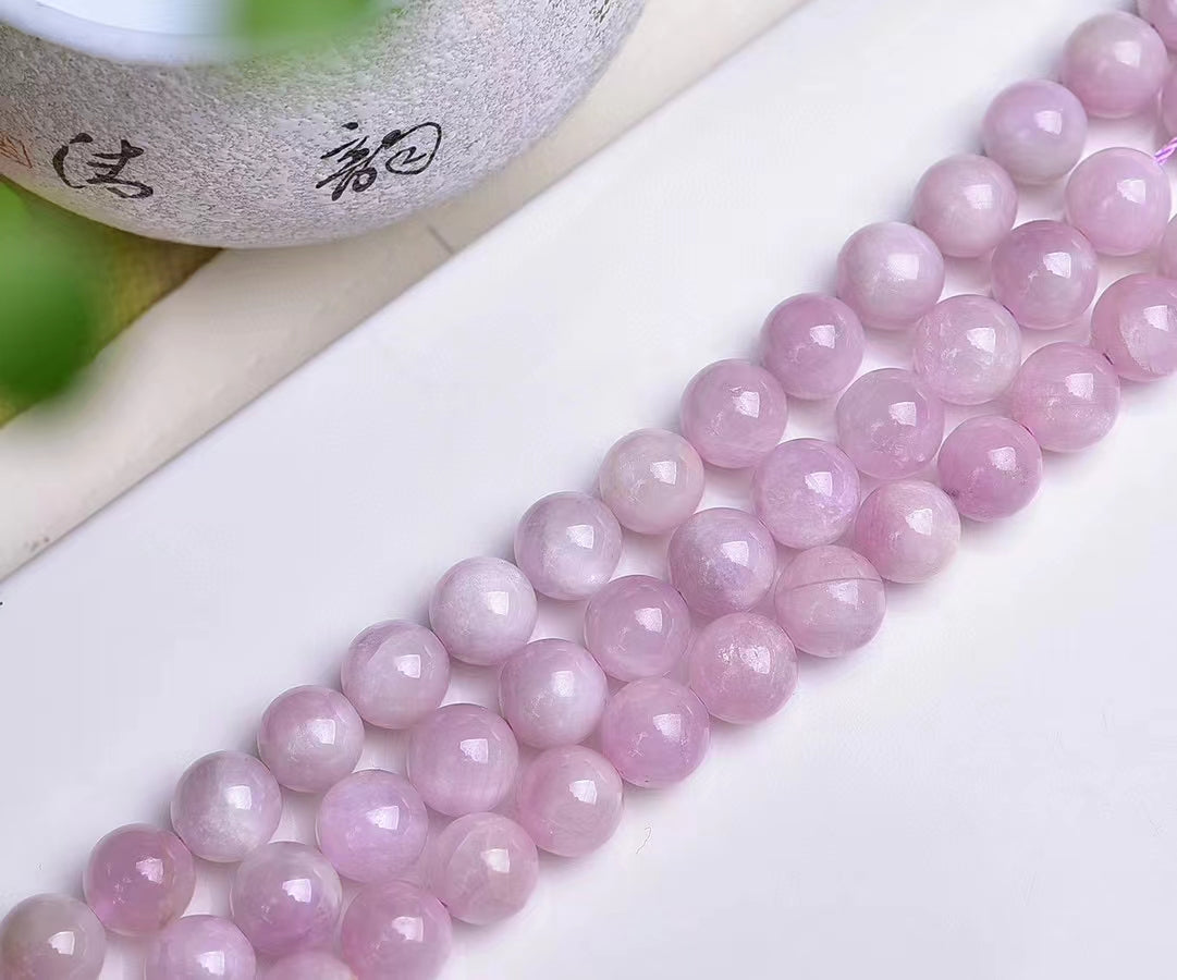 kunzite 8mm beads