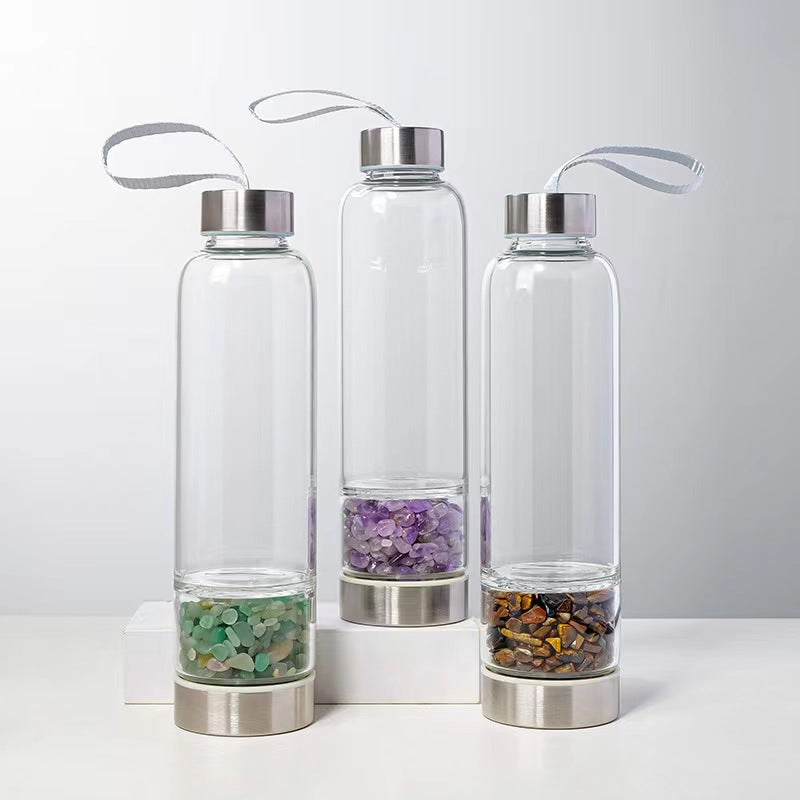 crystal water bottles