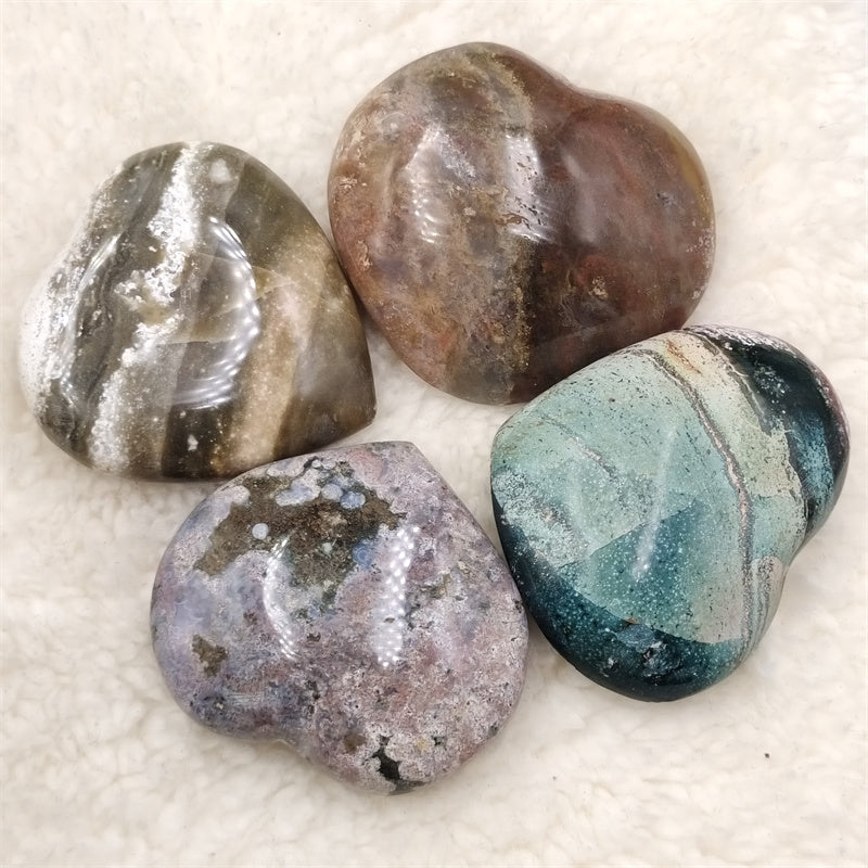 Ocean Jasper Heart