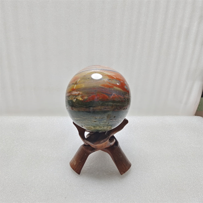 Ocean Jasper sphere