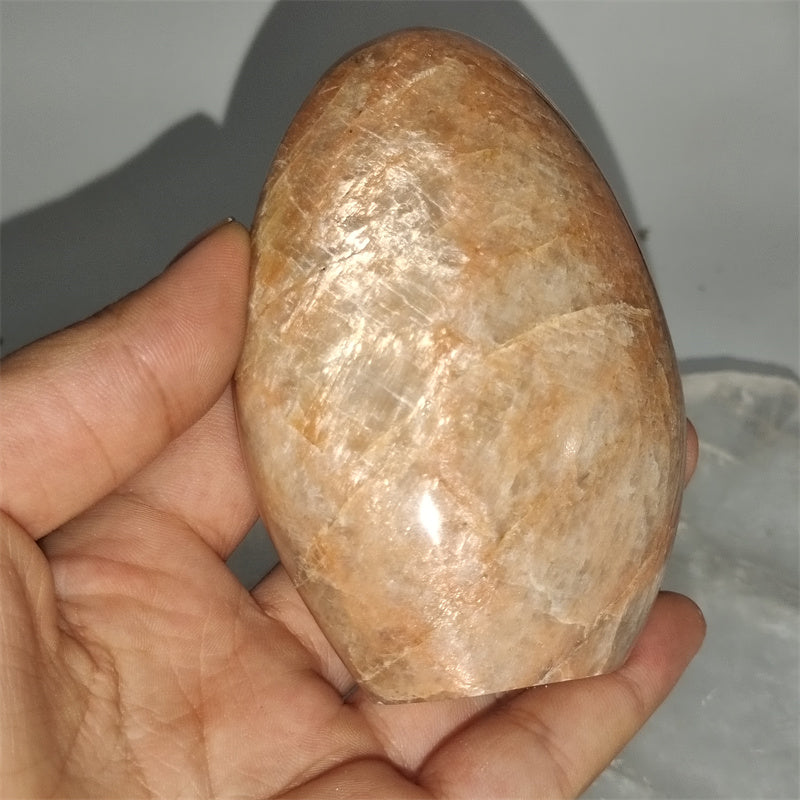 Orange moonstone free form