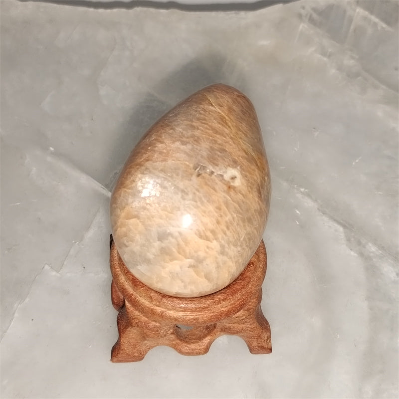 Orange moonstone egg