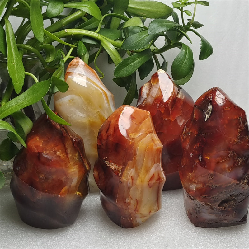 Red agate torch