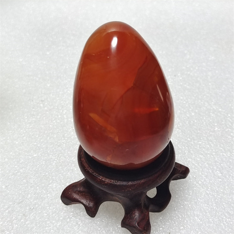 Red agate egg