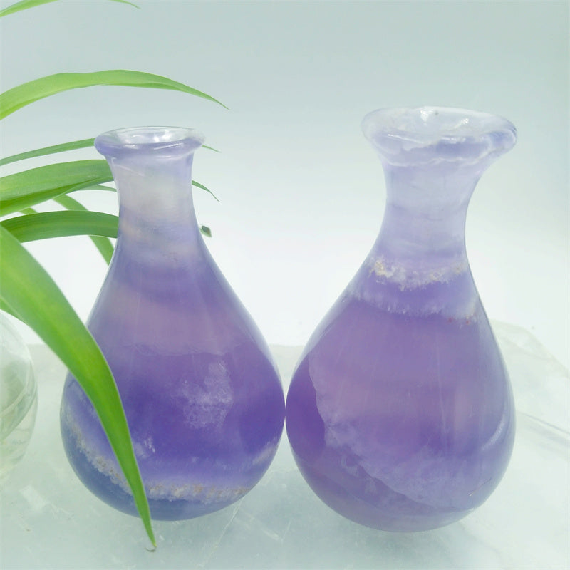 Fluorite vase