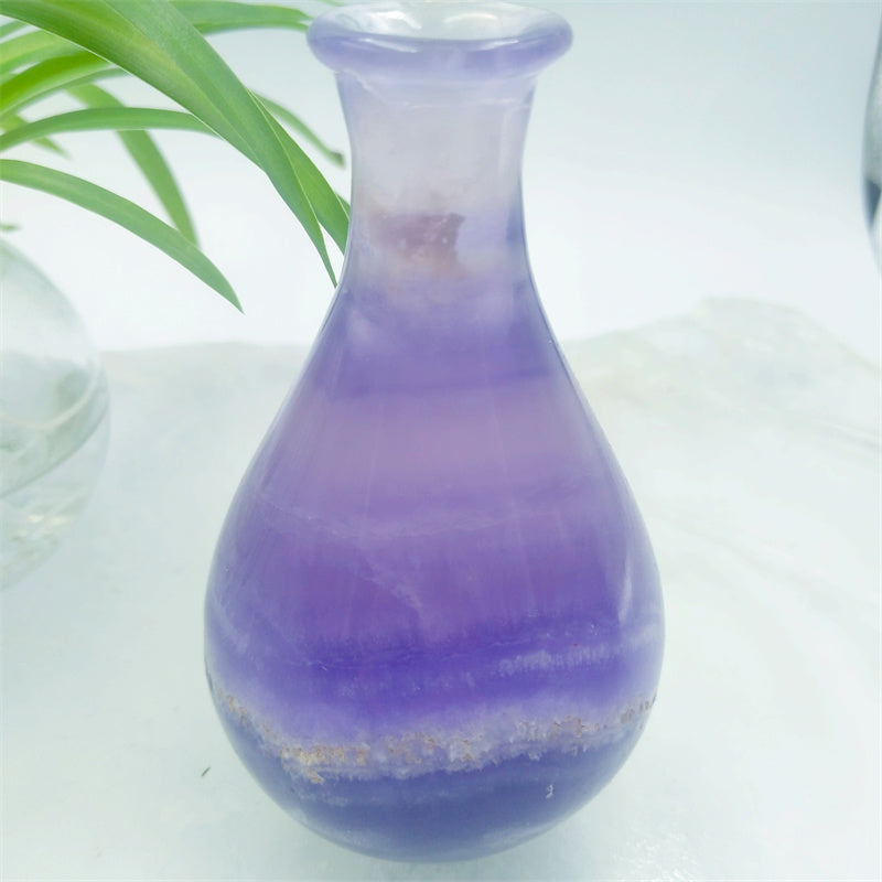 Fluorite vase