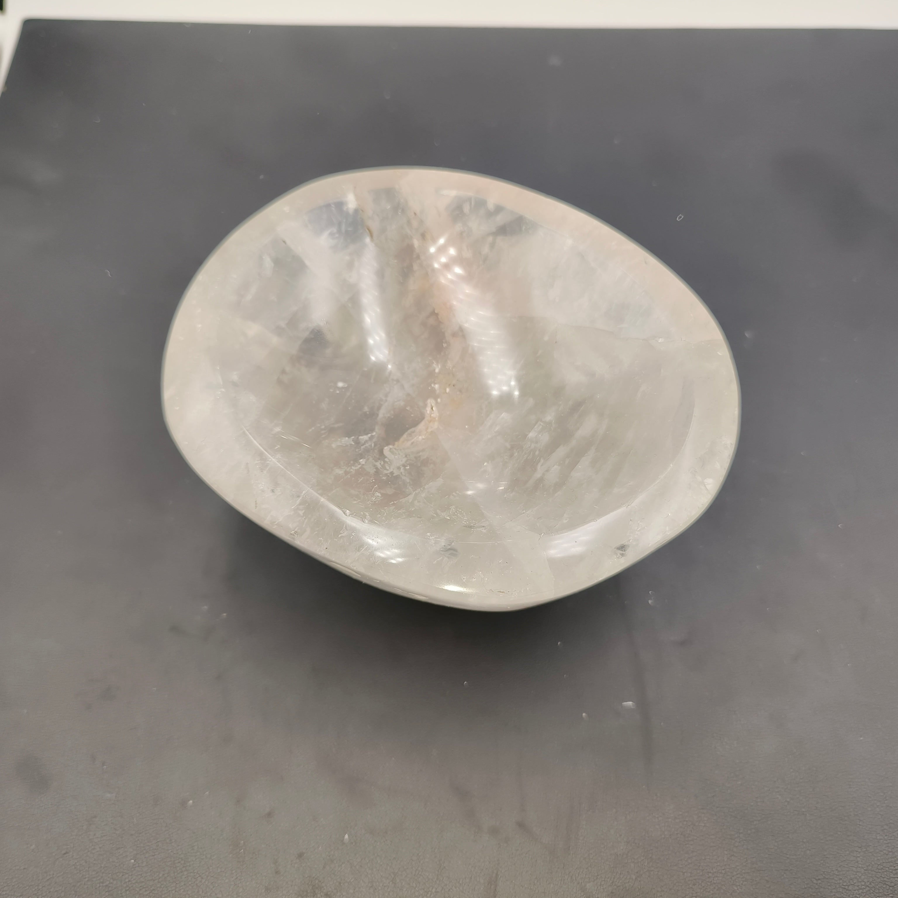 clear quartz bowl