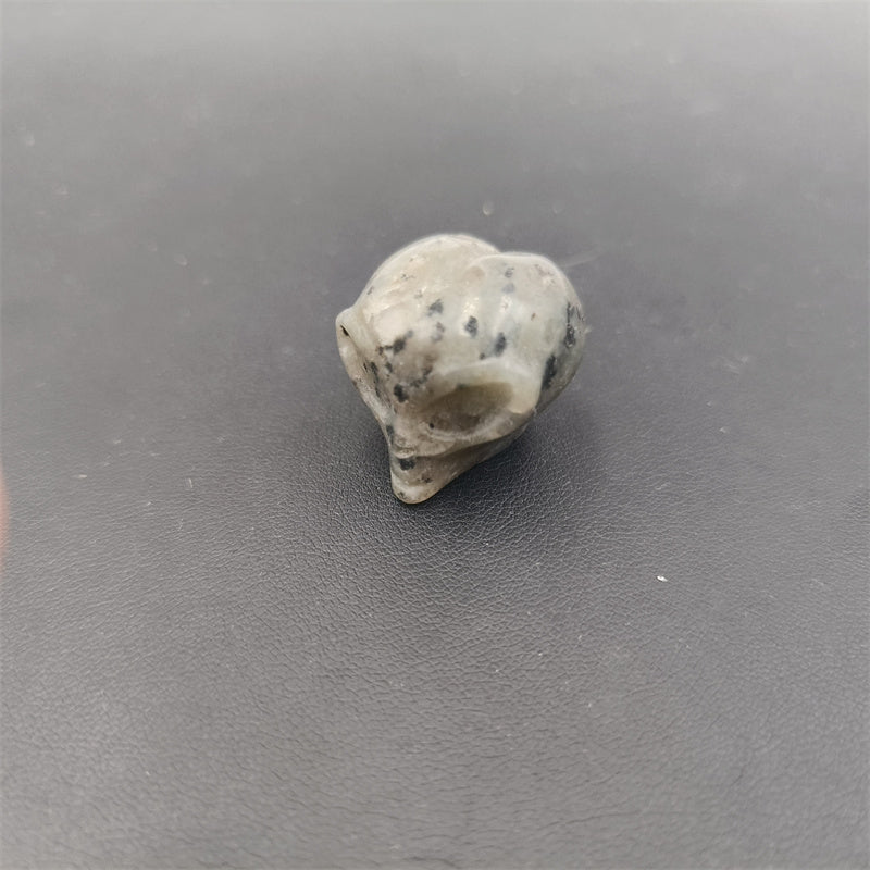 Various materials of mini alien skull