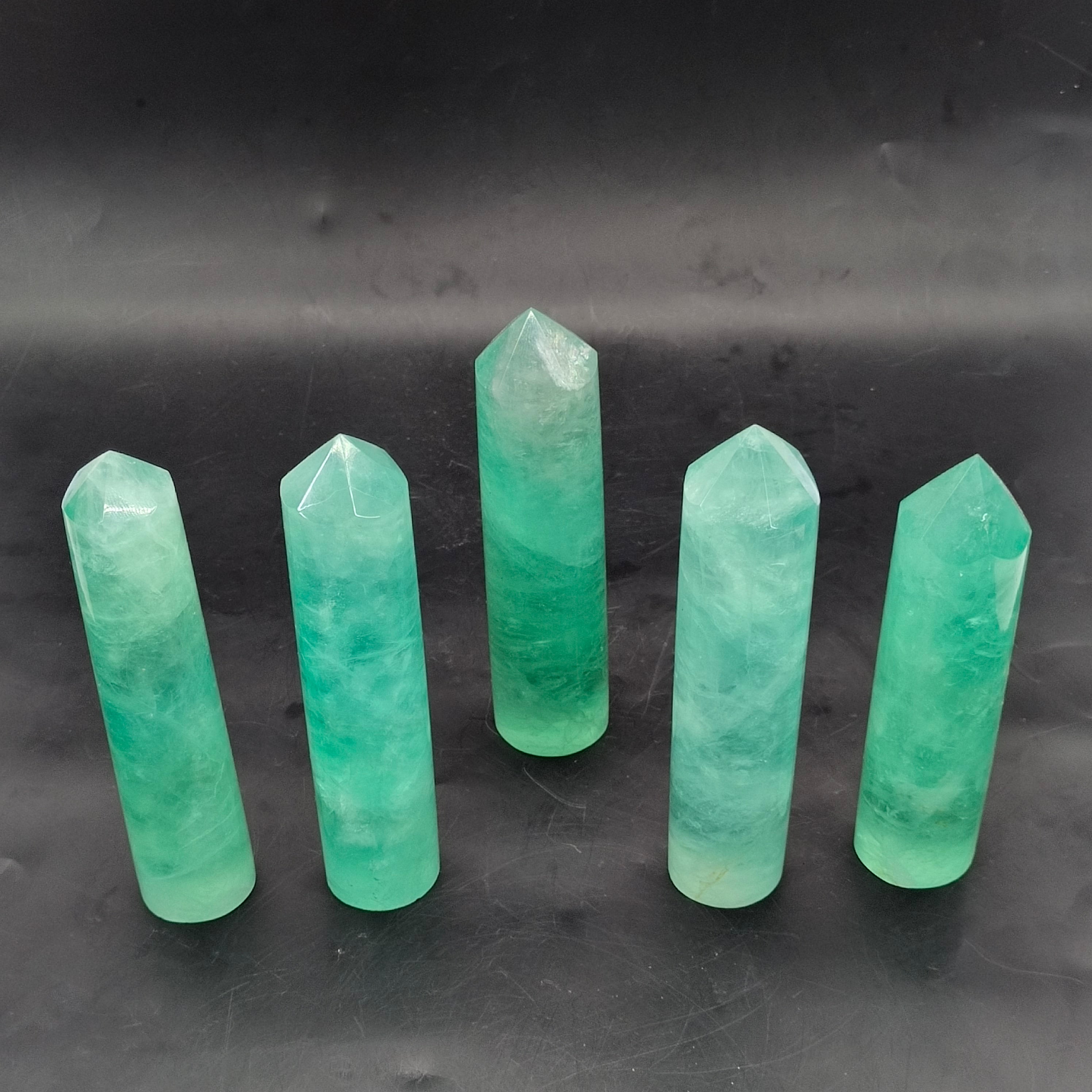 Sky Blue Fluorite Tower