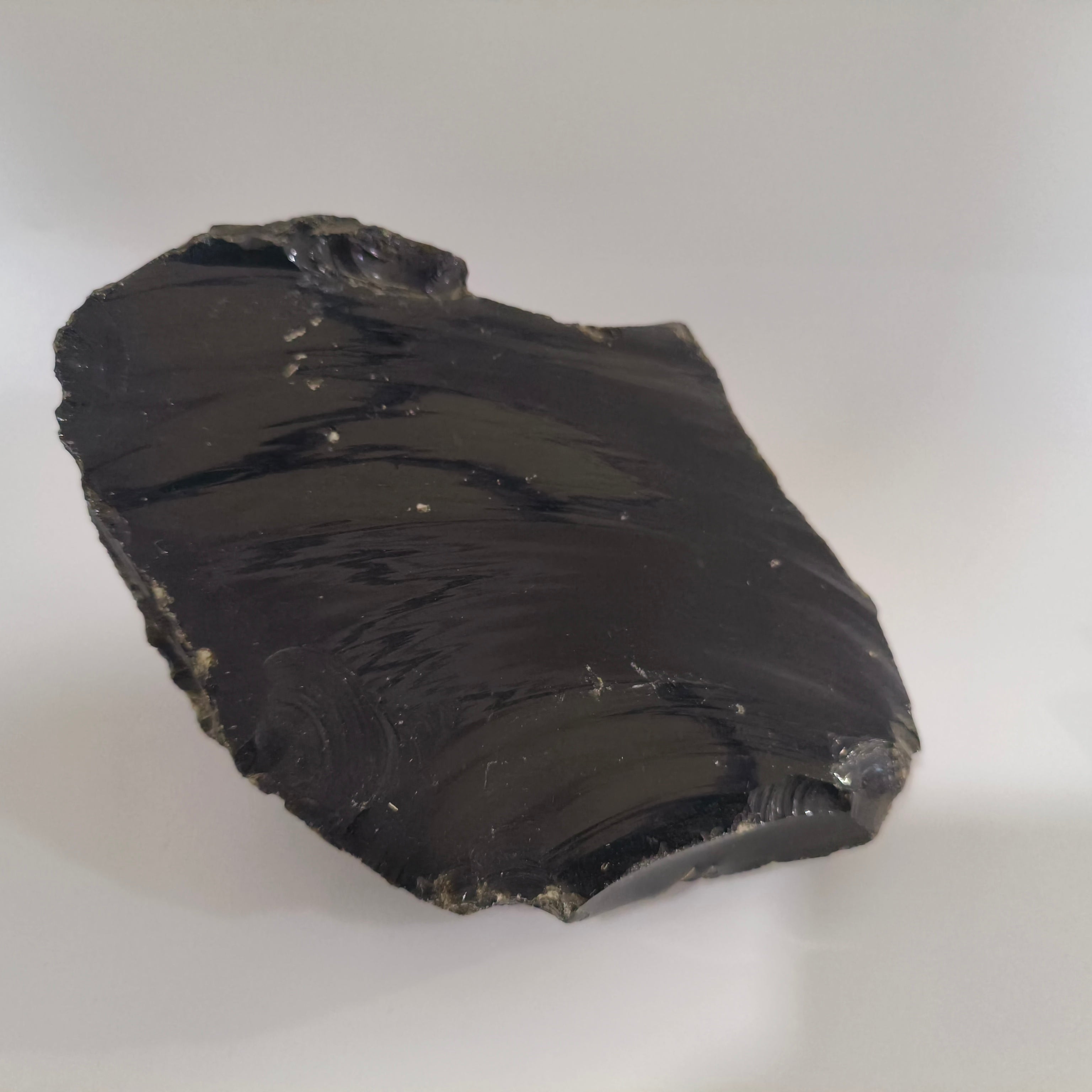 Obsidian rough stone