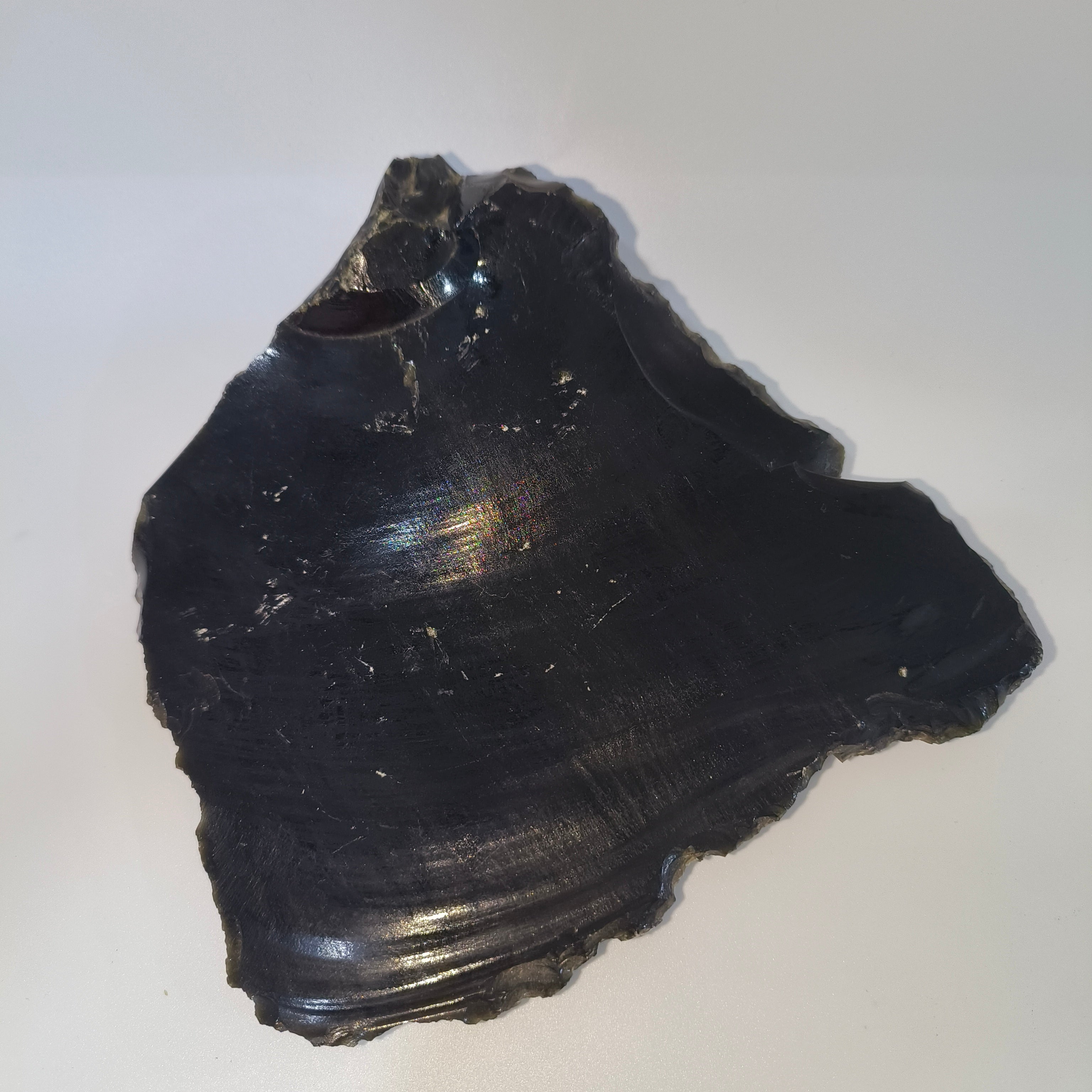 Obsidian rough stone